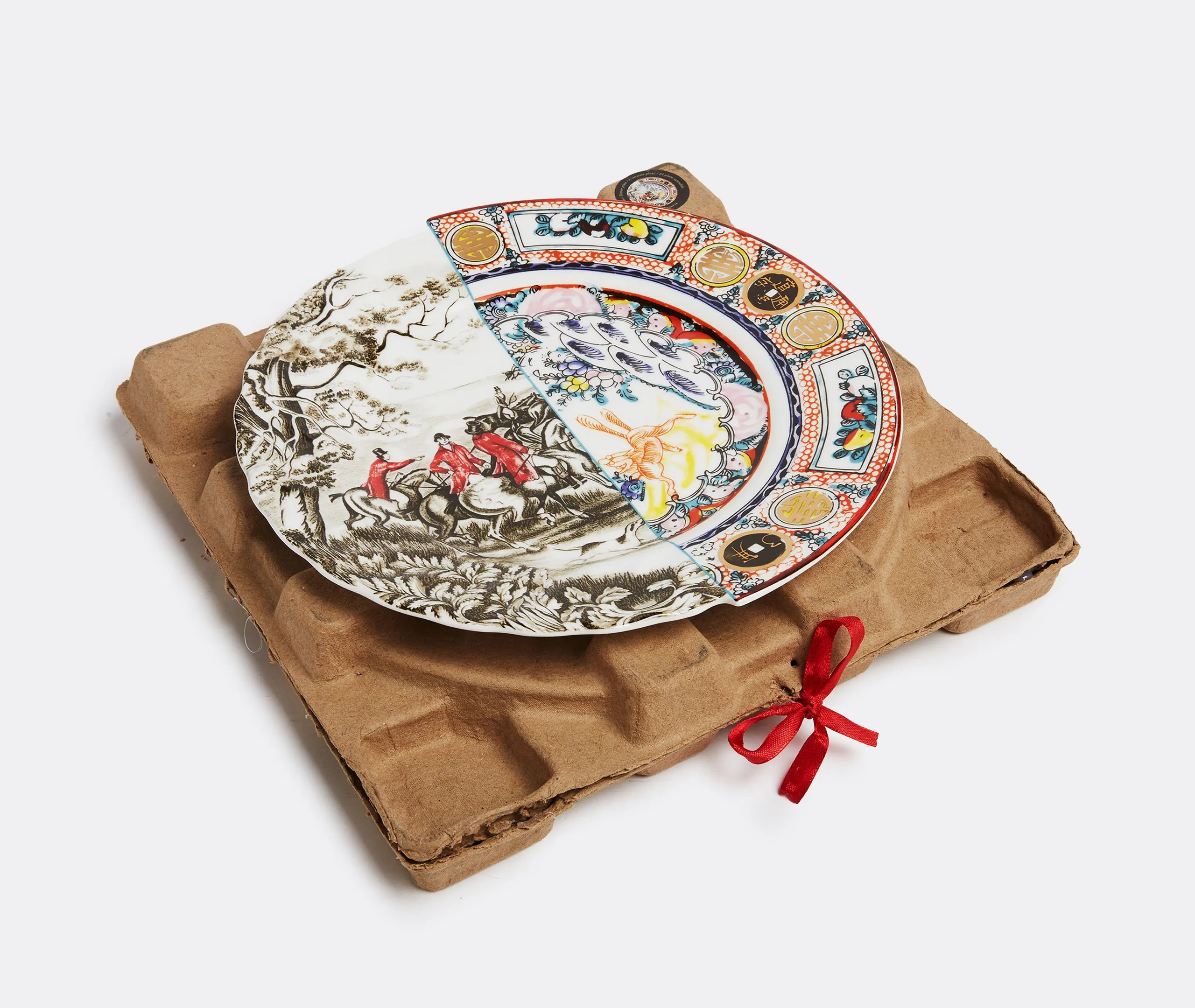 Dinner Plate - Multicolor, Bone China