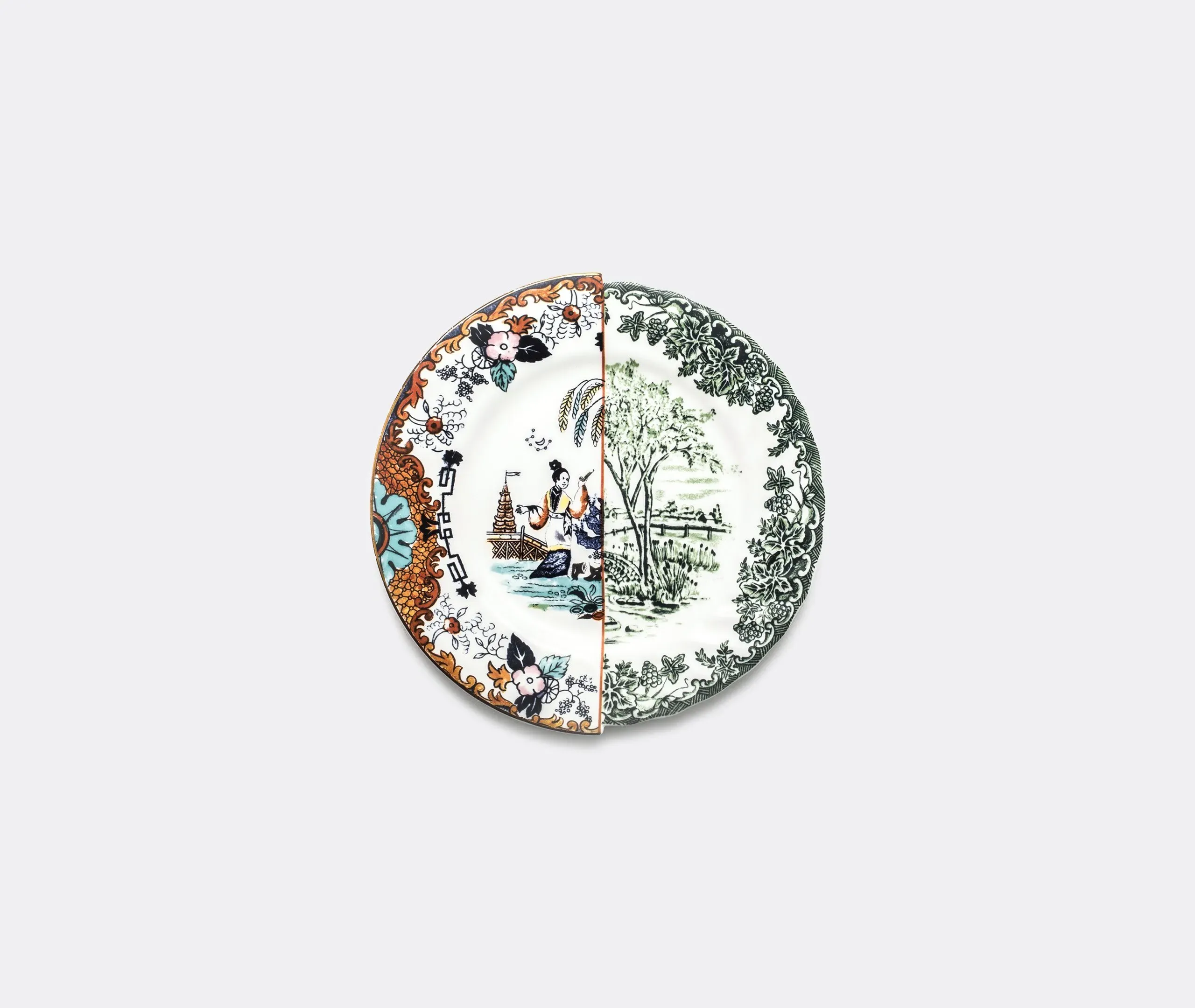 Dinner Plate - Multicolor, Bone China