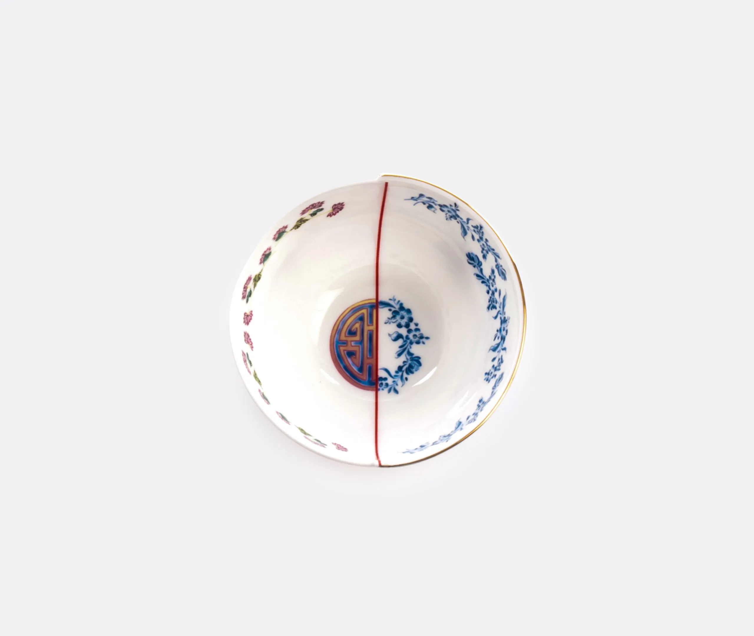 Hybrid Cloe Fruit Bowl - Multicolor, Bone China alternate view