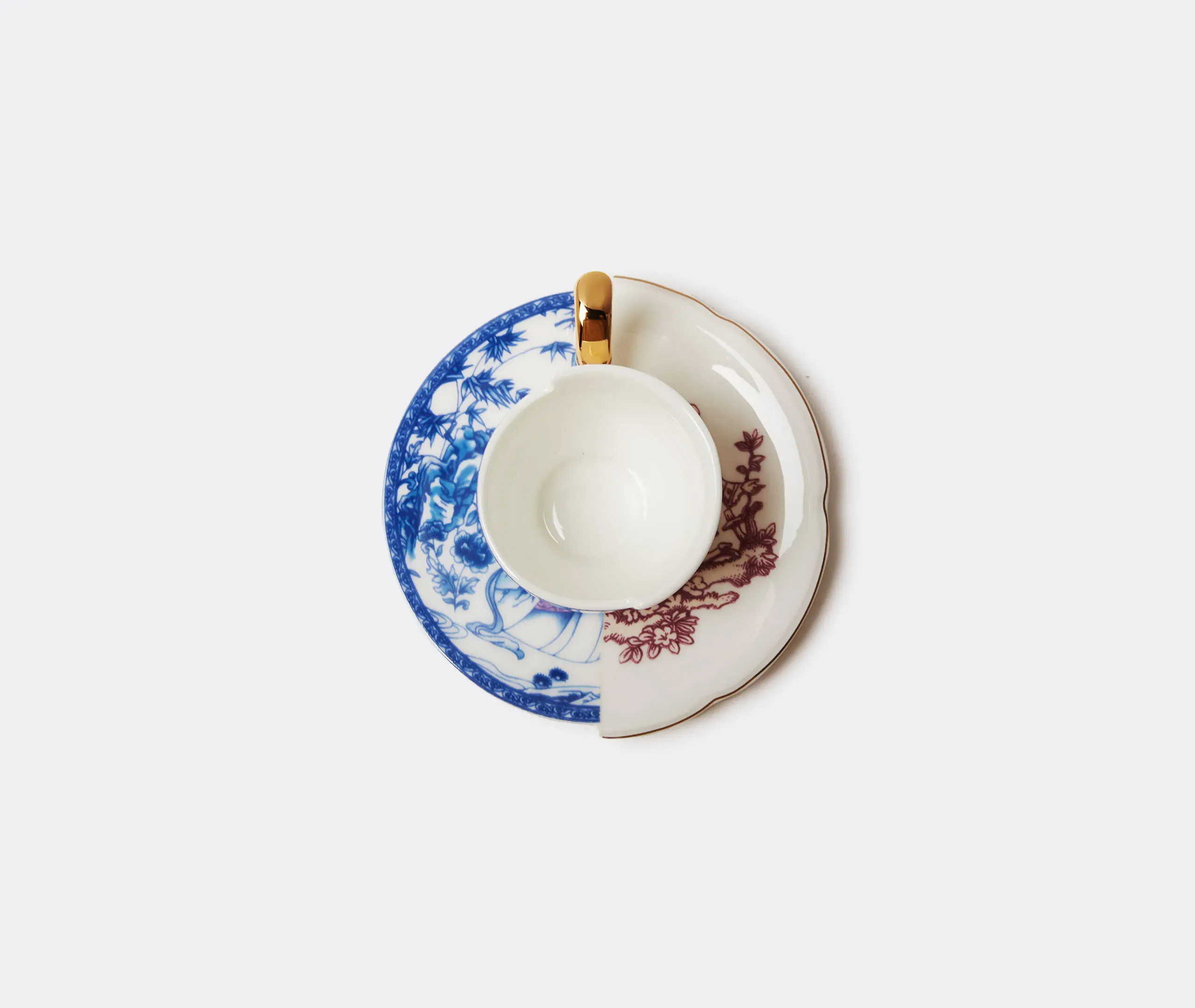 Hybrid Eufemia Coffee Cup with Saucer - Multicolor alternate view