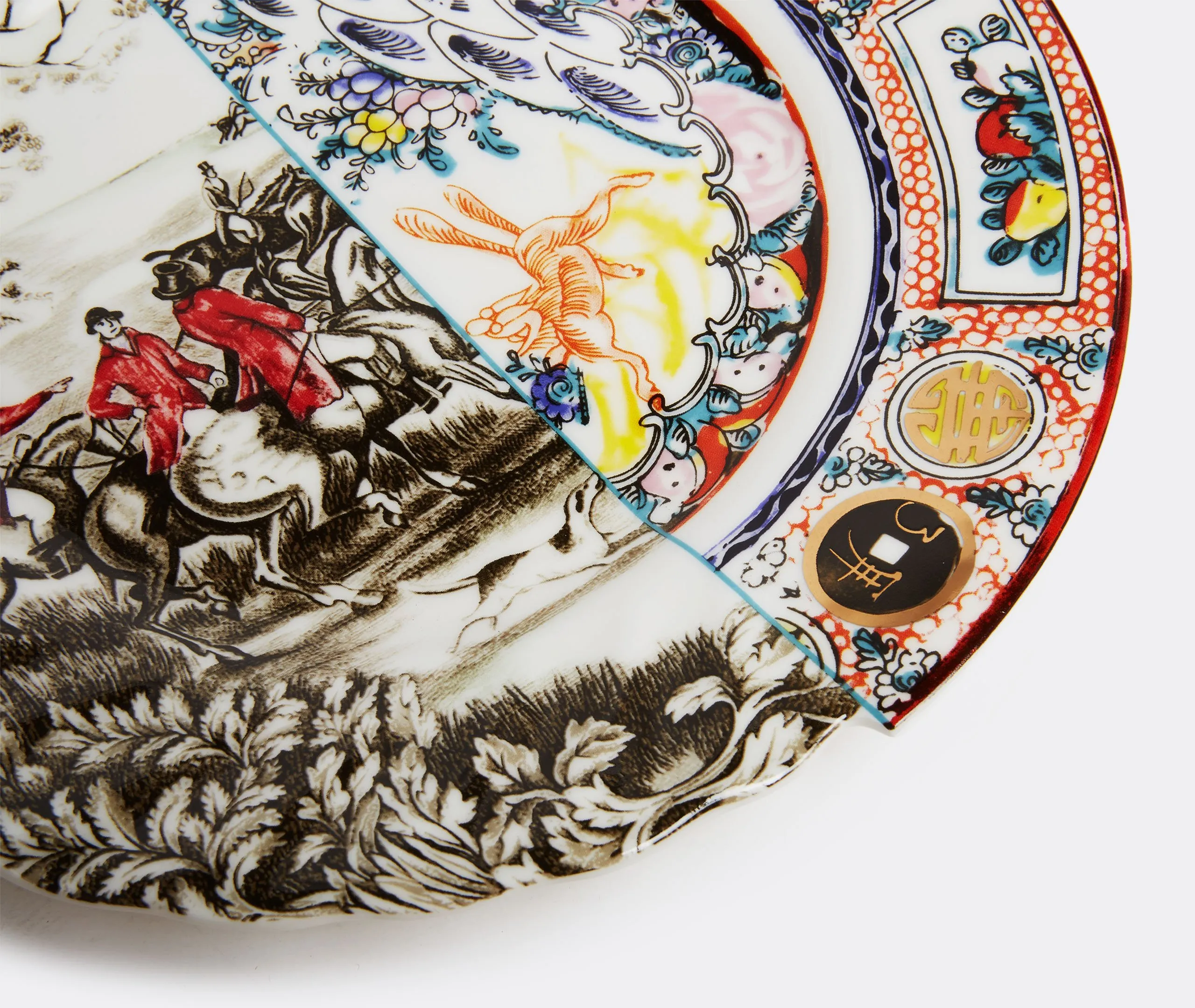 Hybrid Eusapia Dinner Plate - Multicolor, Bone China