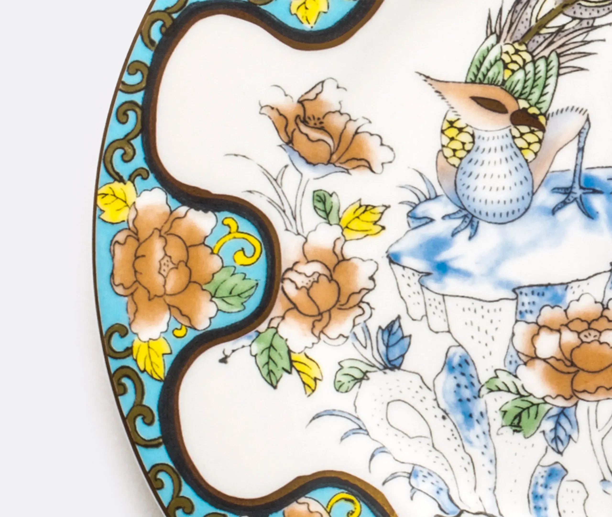 Hybrid Zoe Dessert Plate - Multicolor, Bone China