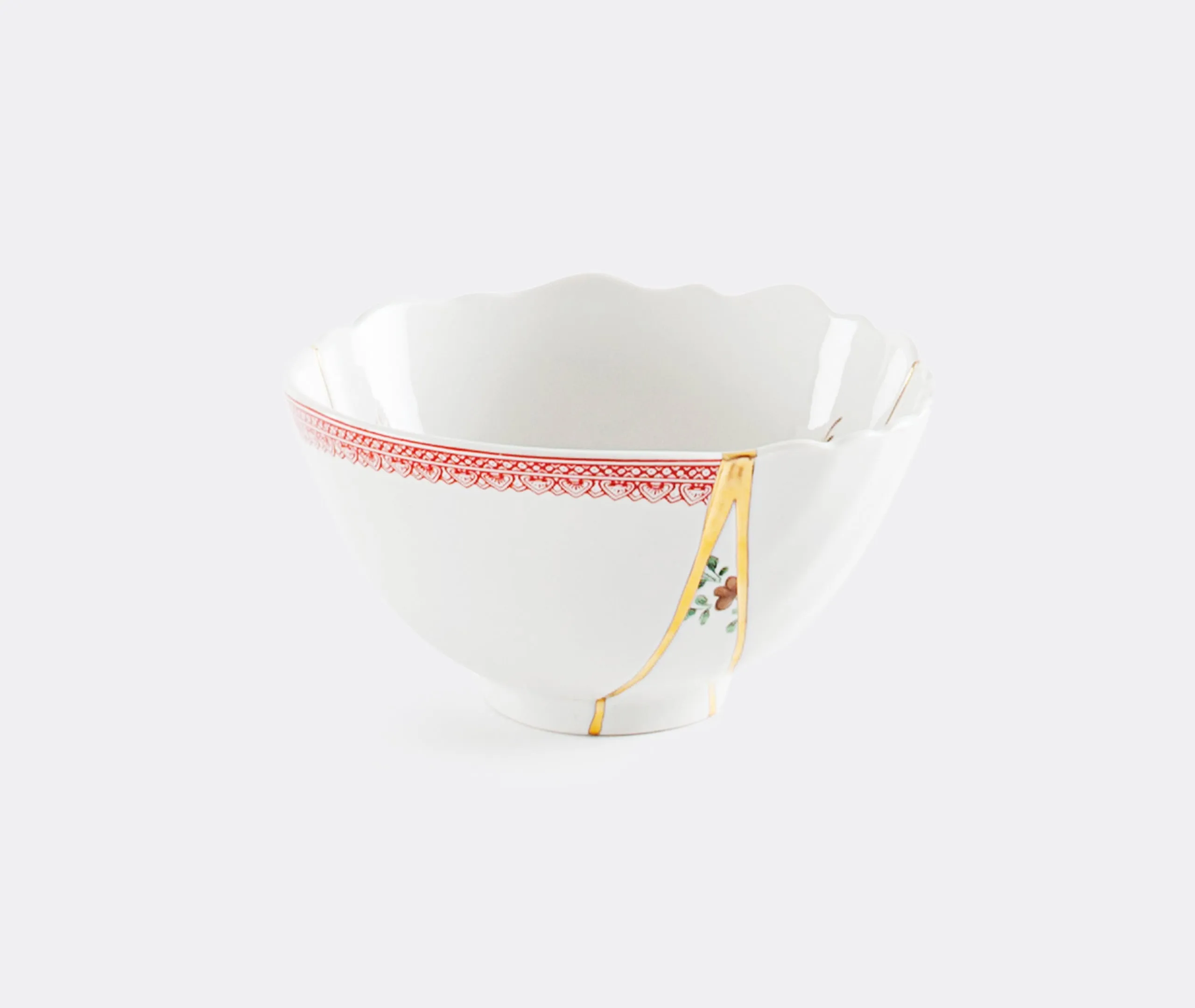 Kintsugi Fruit Bowl - Multicolor, Porcelain product