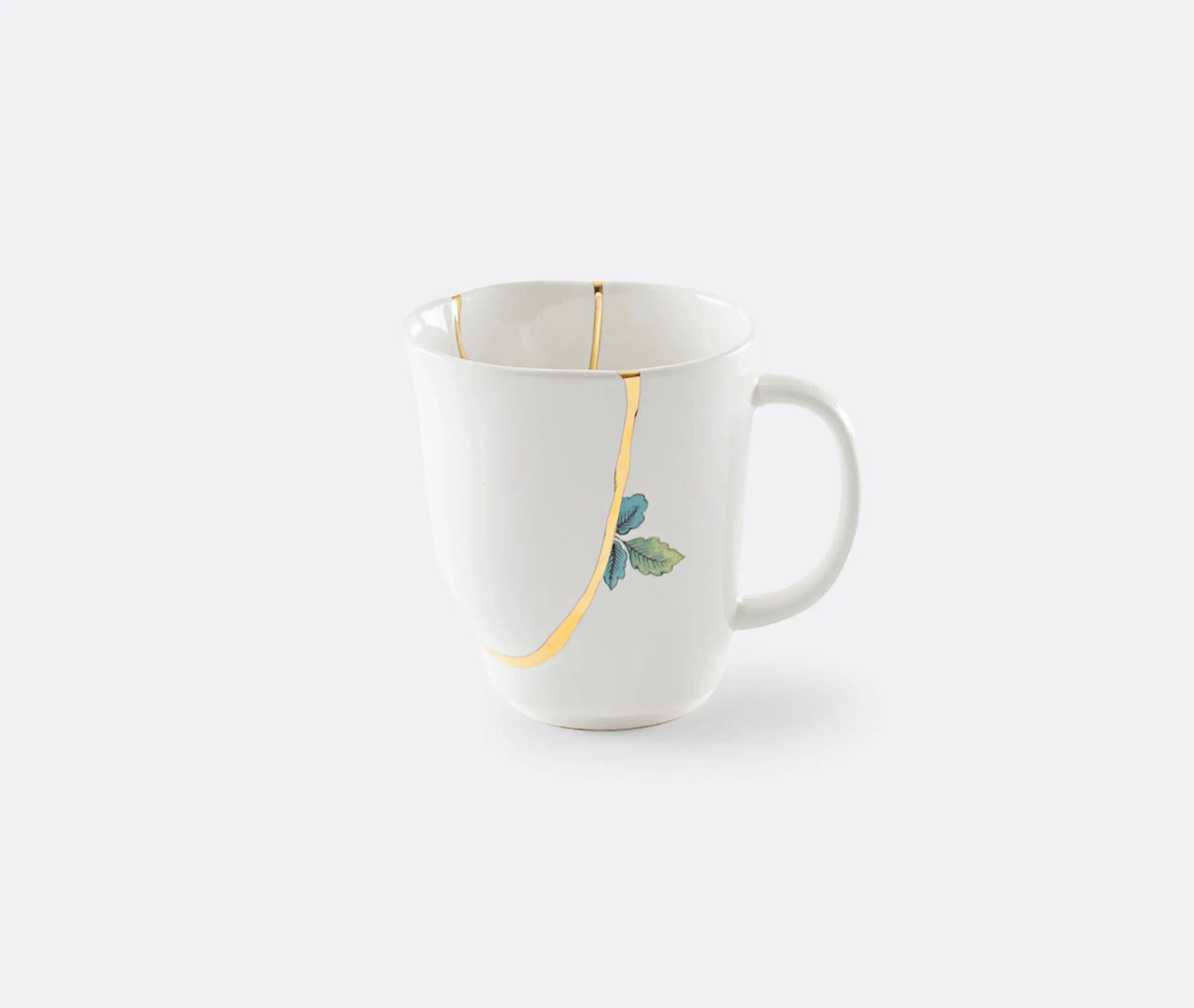 Kintsugi No.1 Mug - White, Porcelain alternate view