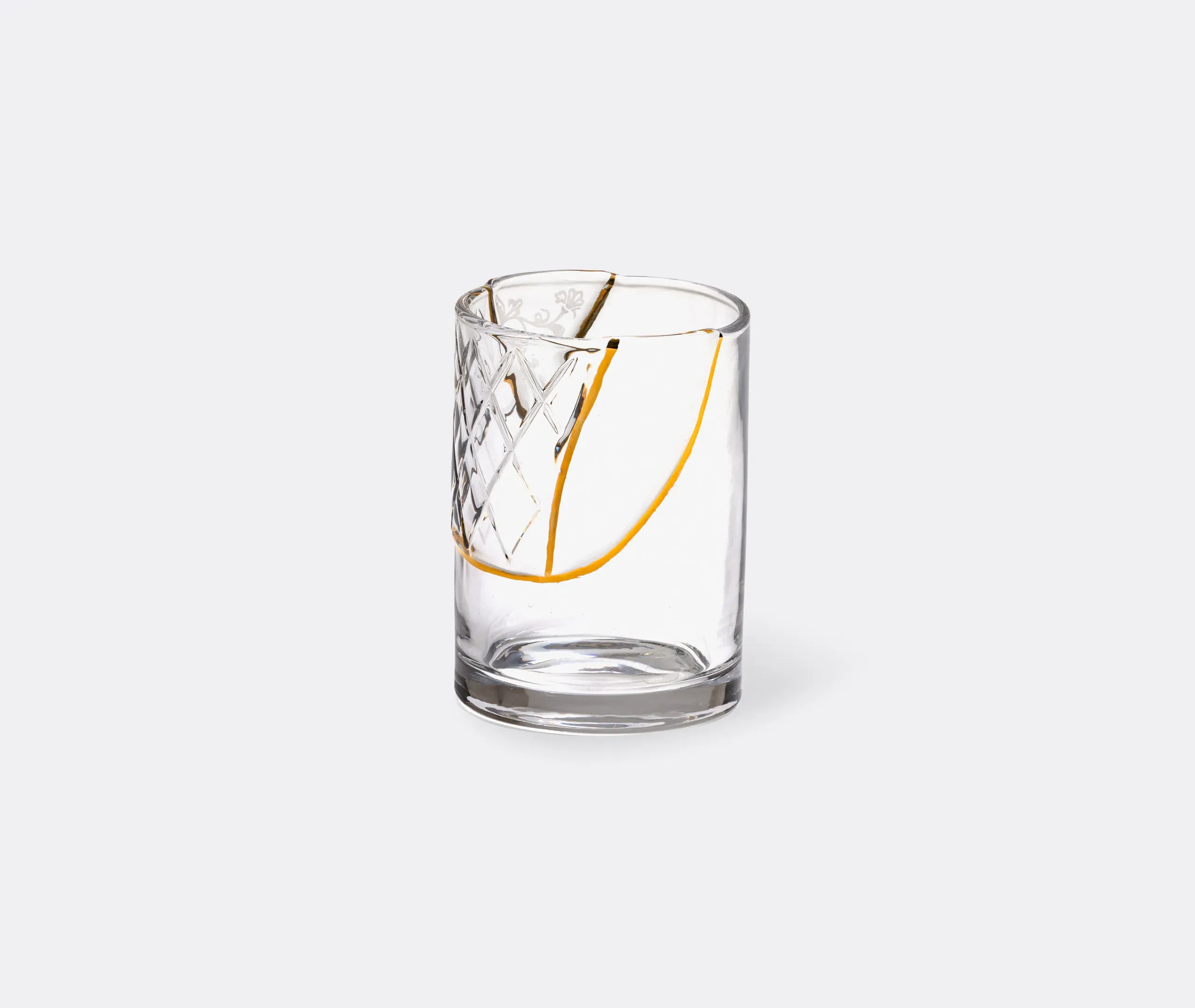 Kintsugi No.2 Drinking Glass - Transparent/Gold product