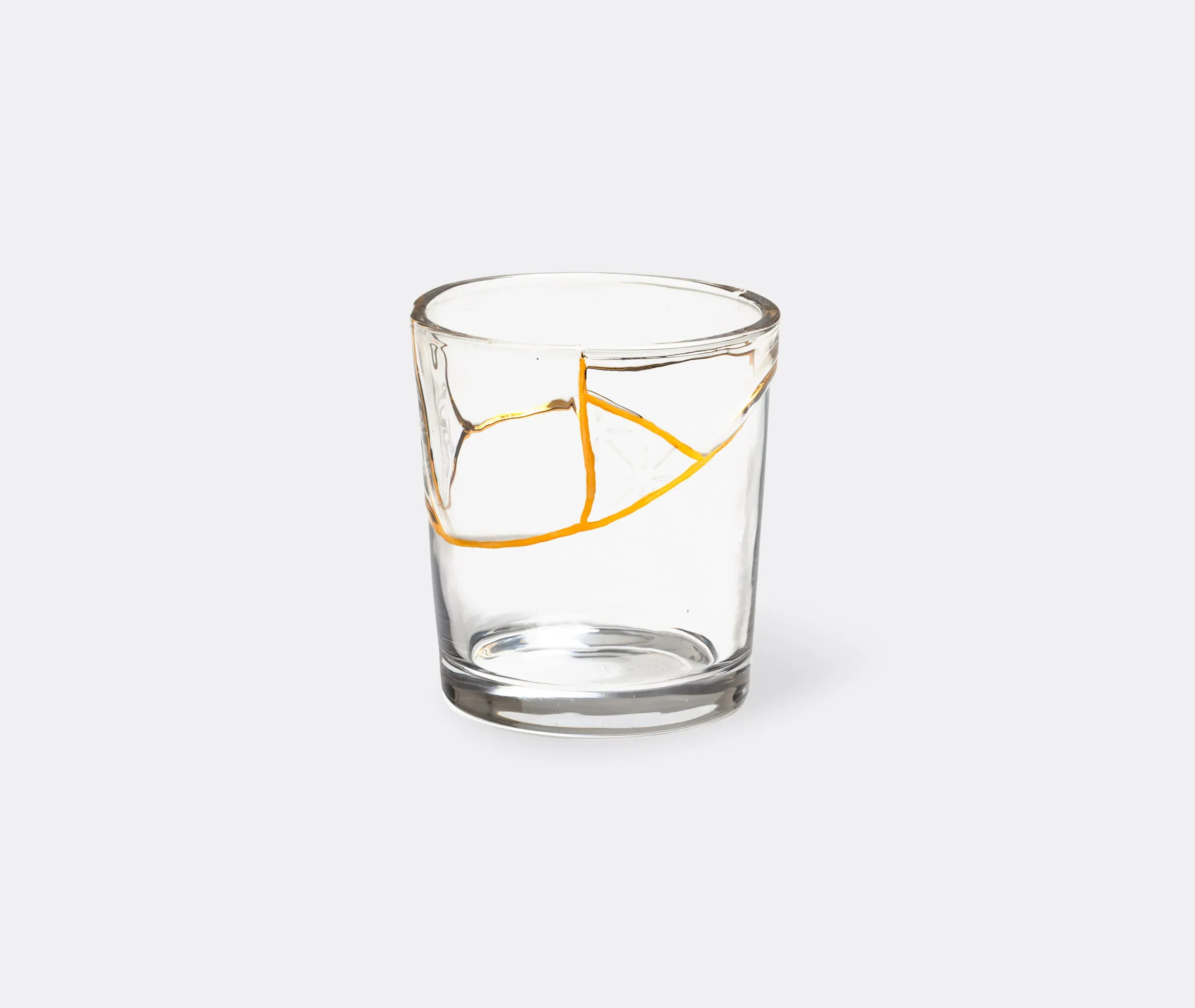Kintsugi No.3 Drinking Glass - Transparent, Gold product