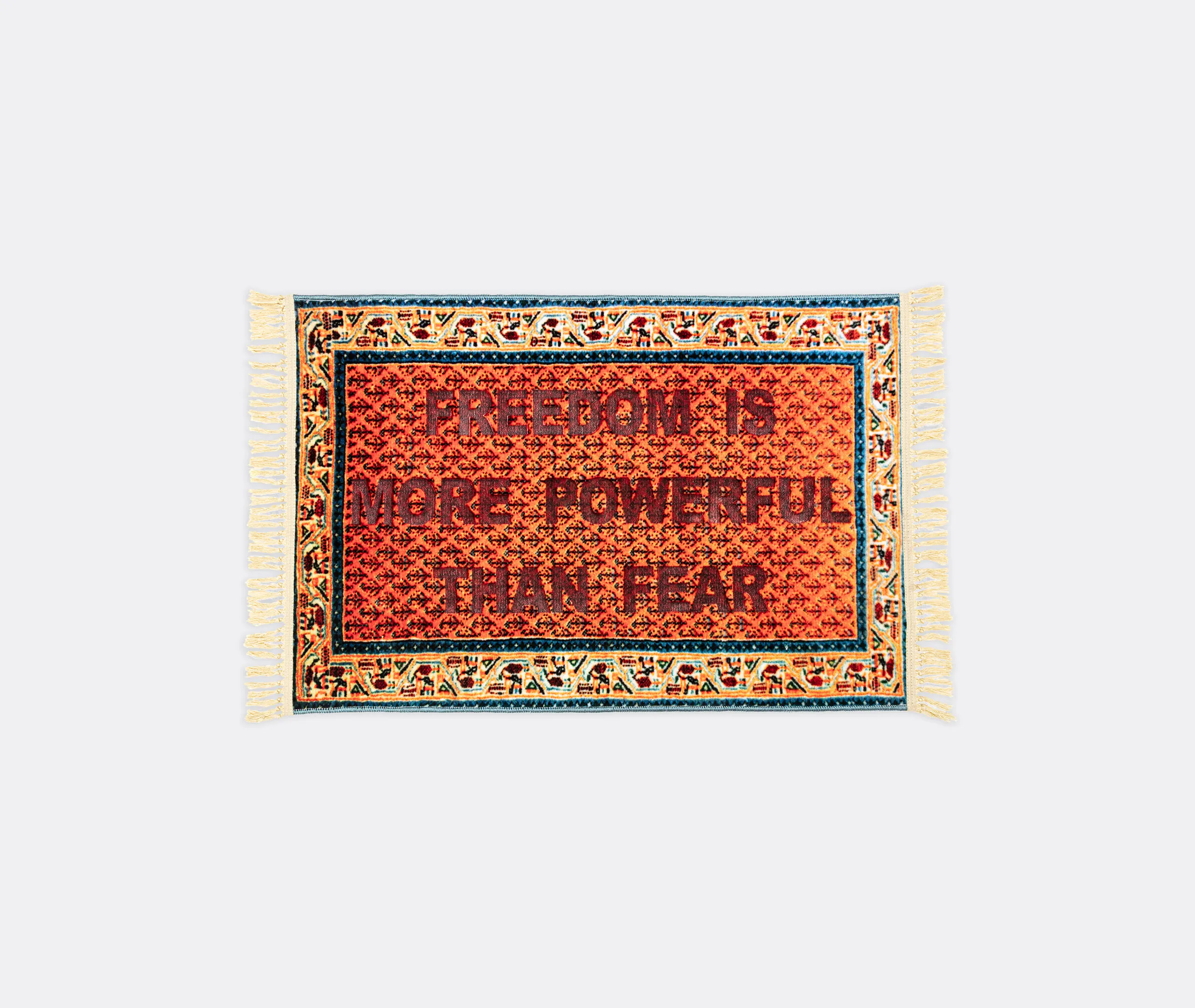 Loredana Longo Burnt Carpet Freedom Rug - Multicolor product