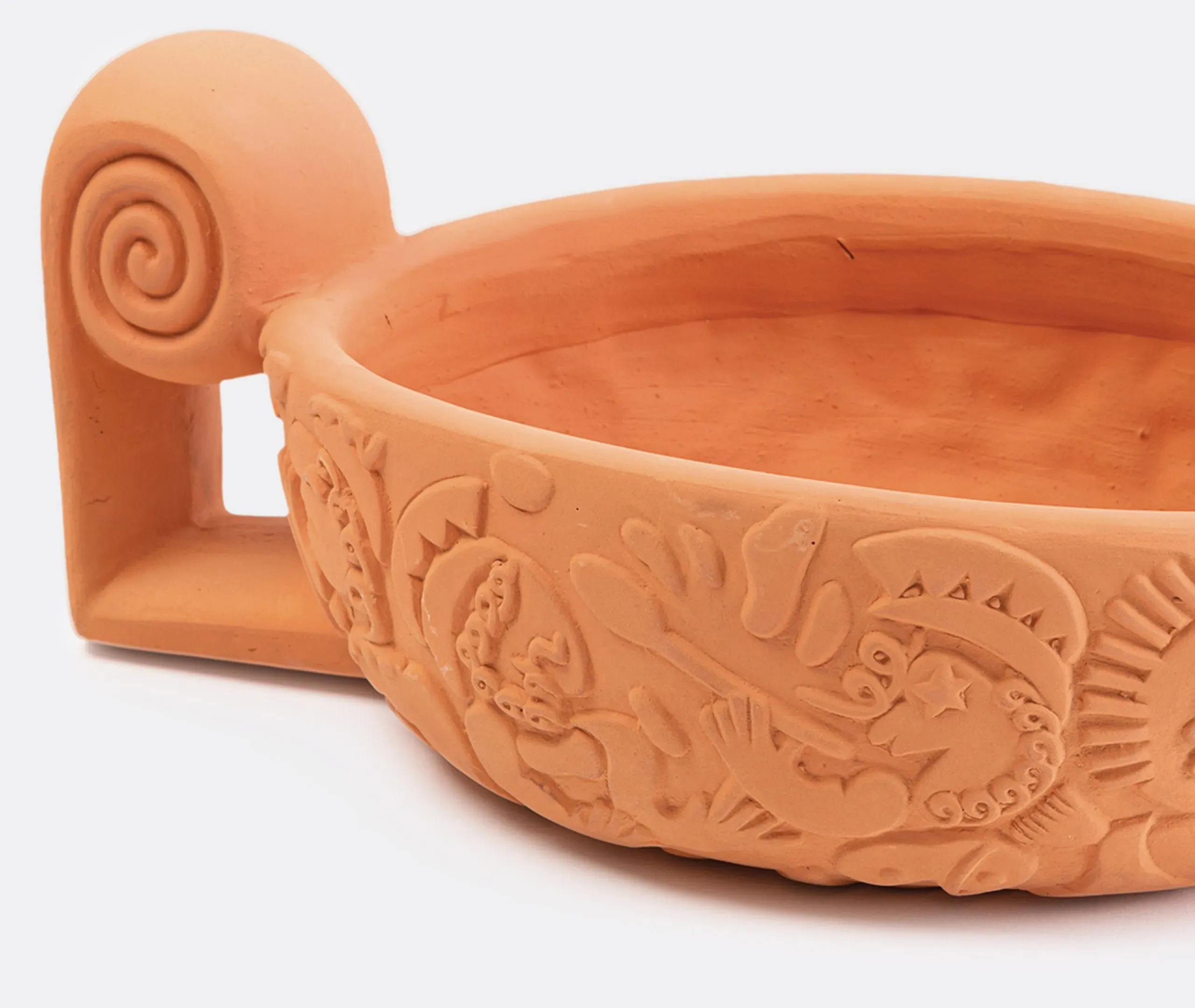 Low Centerpiece Vase - Terracotta