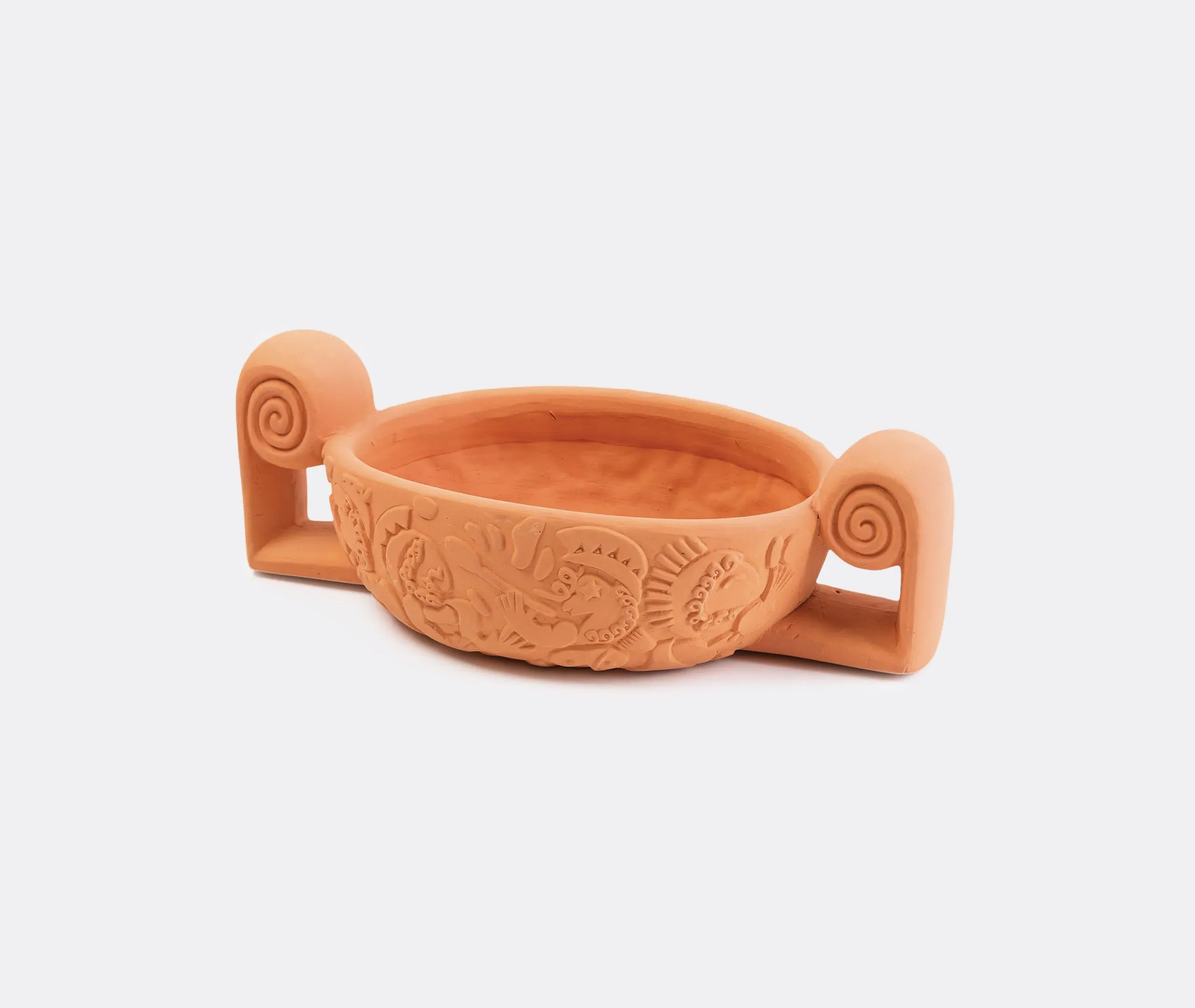 Low Centerpiece Vase - Terracotta