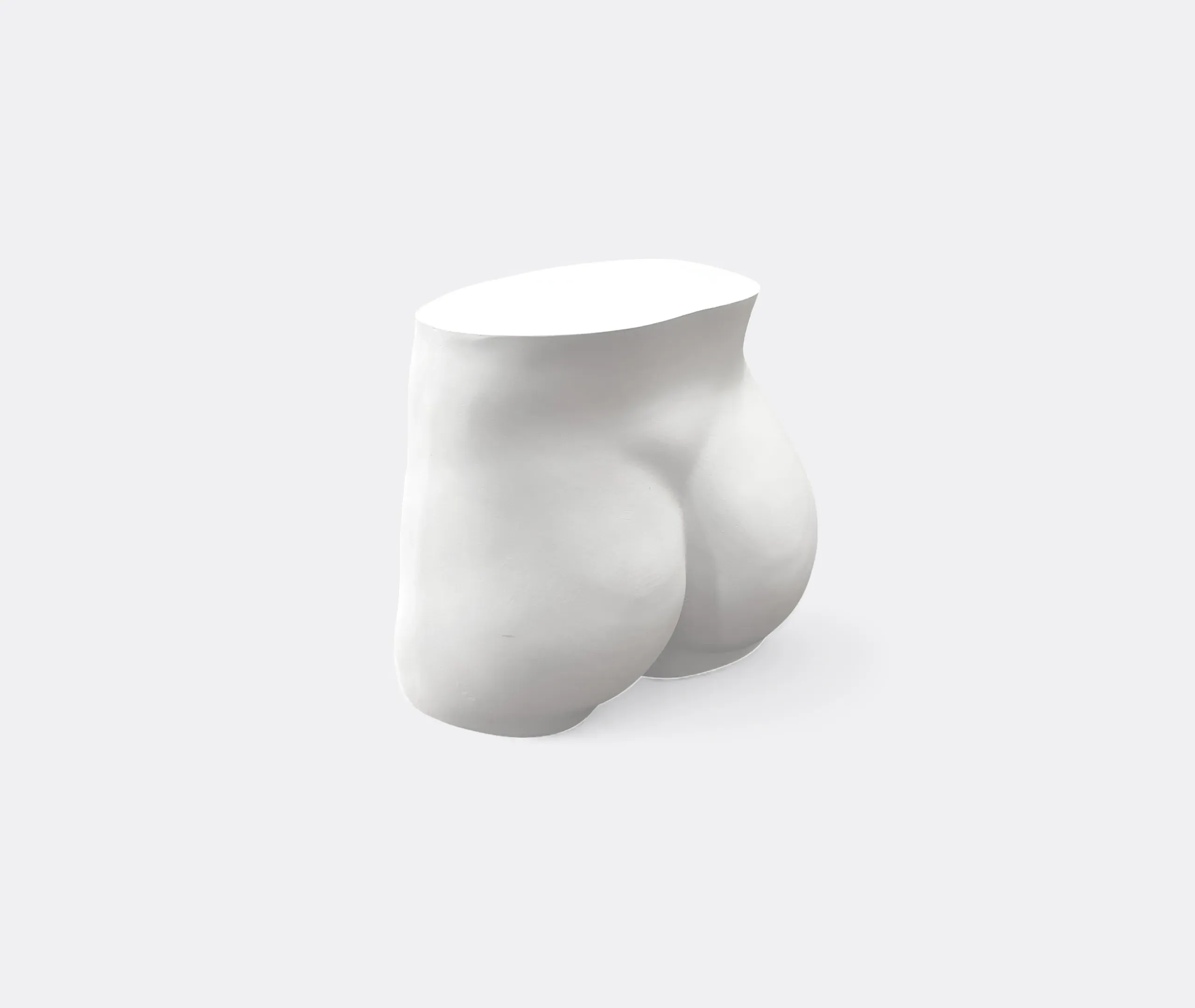 Pieces Of Me, Her Stool - White, Magnesium Oxide alternate view