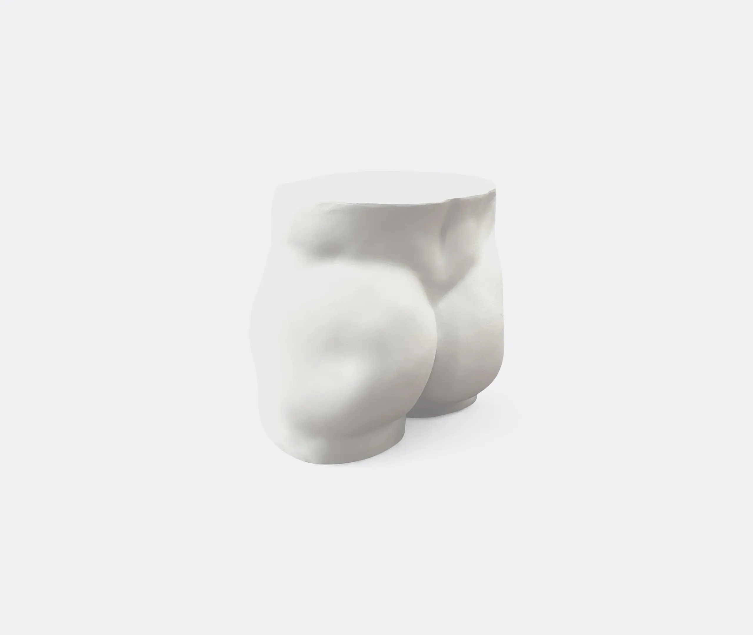 Pieces of Me, Him Stool - White, Magnesium Oxide alternate view