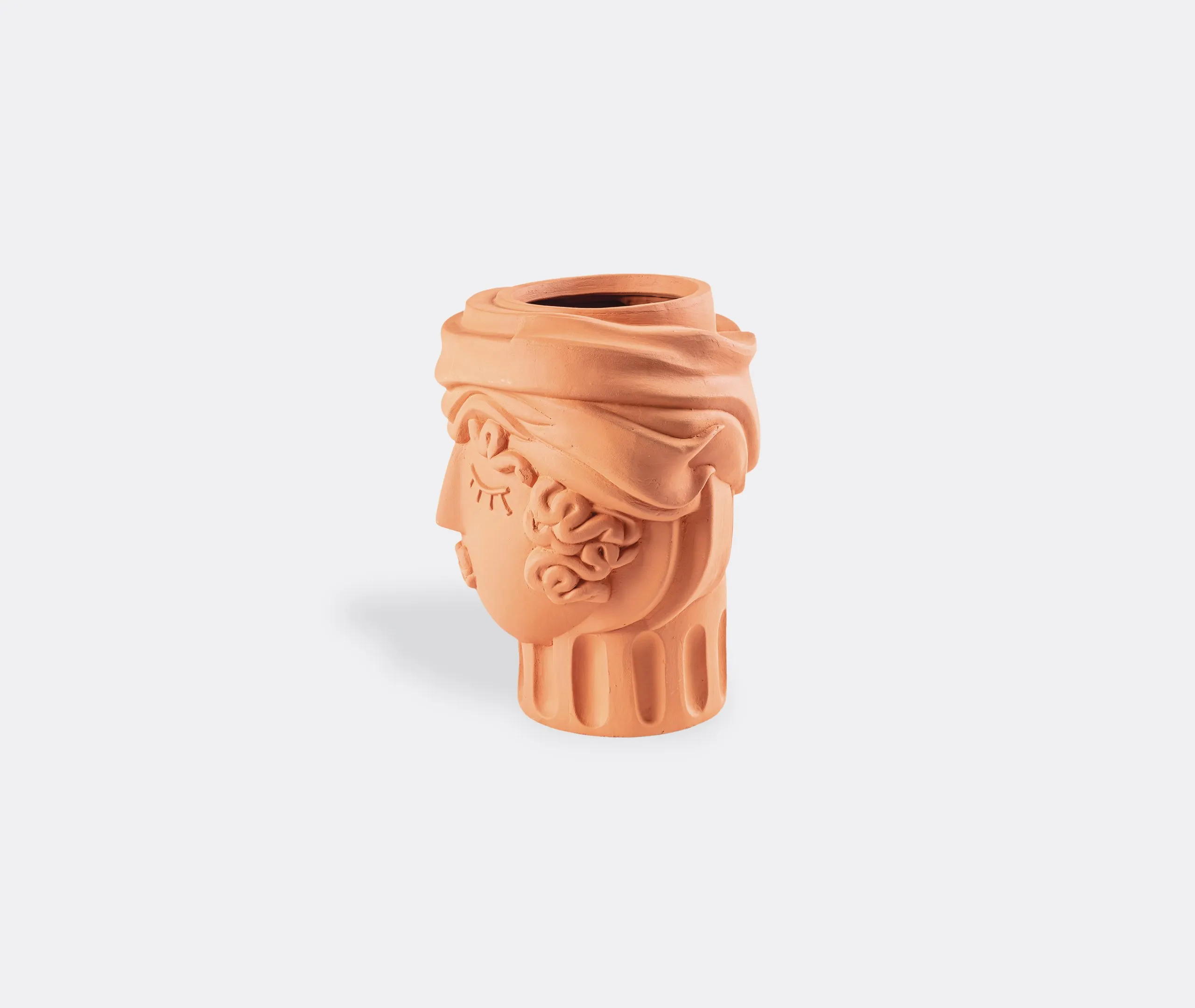 Sculptural Figure Vase - Terracotta