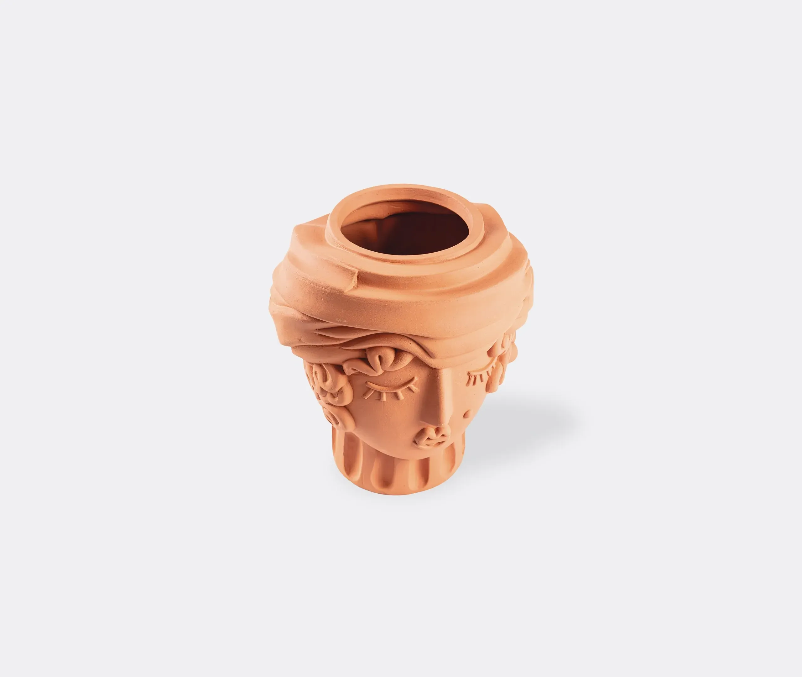 Sculptural Figure Vase - Terracotta