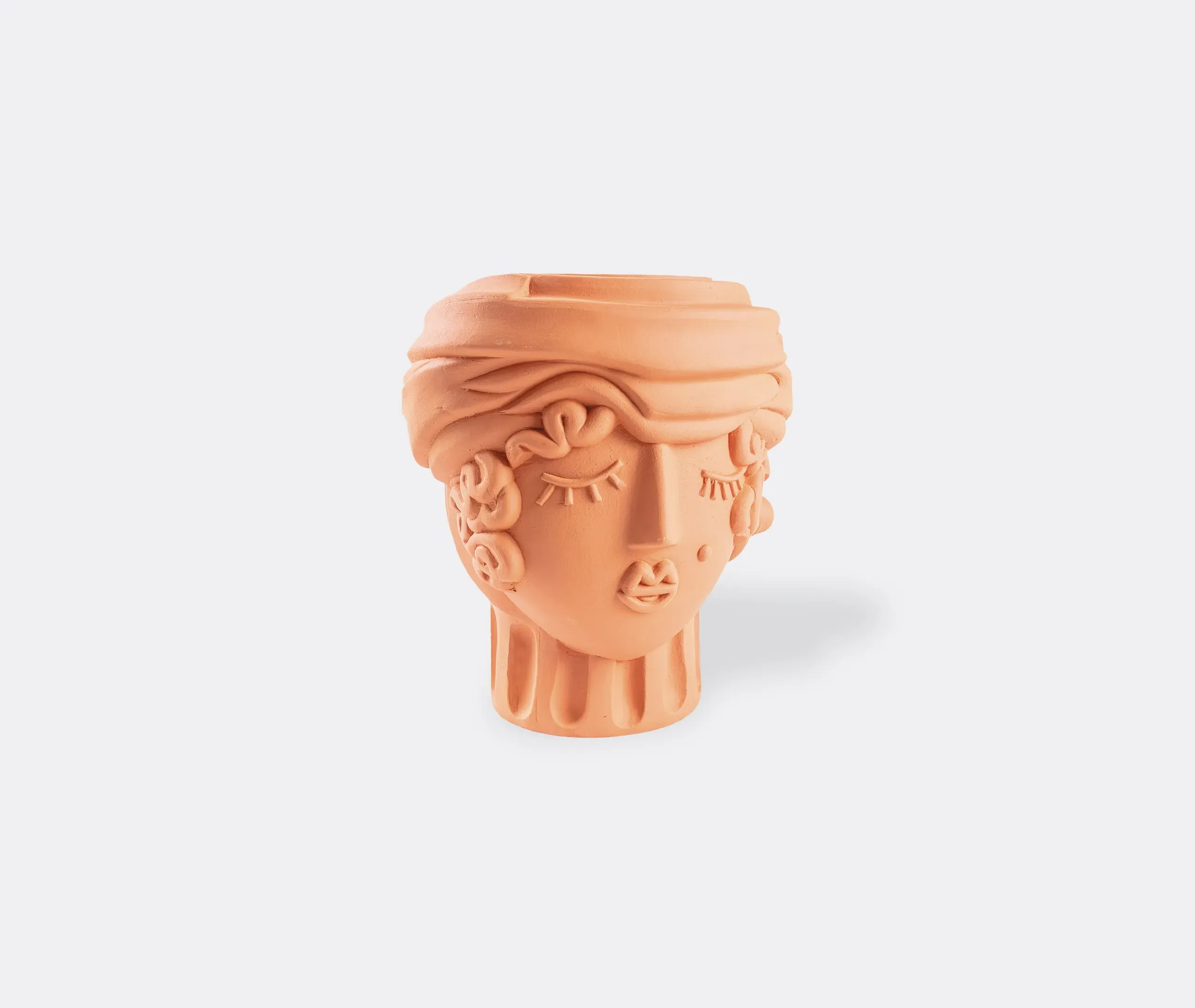 Sculptural Figure Vase - Terracotta