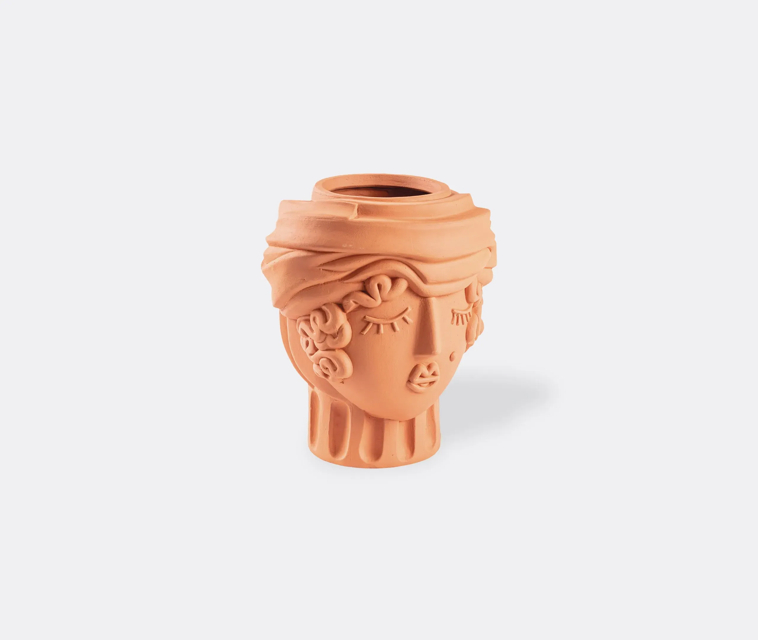 Sculptural Figure Vase - Terracotta
