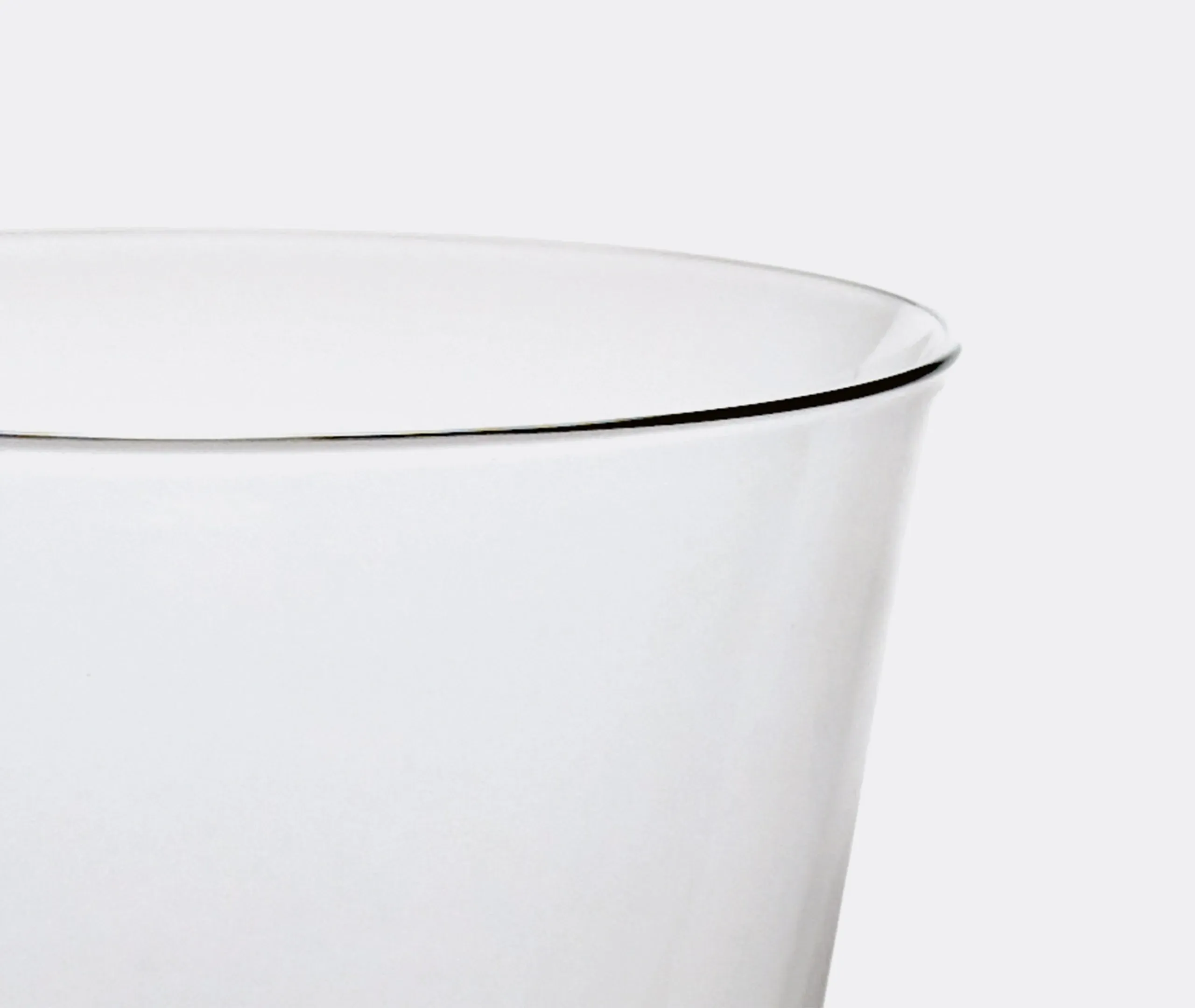 4-Piece Tumbler Glass Set - Transparent Crystal