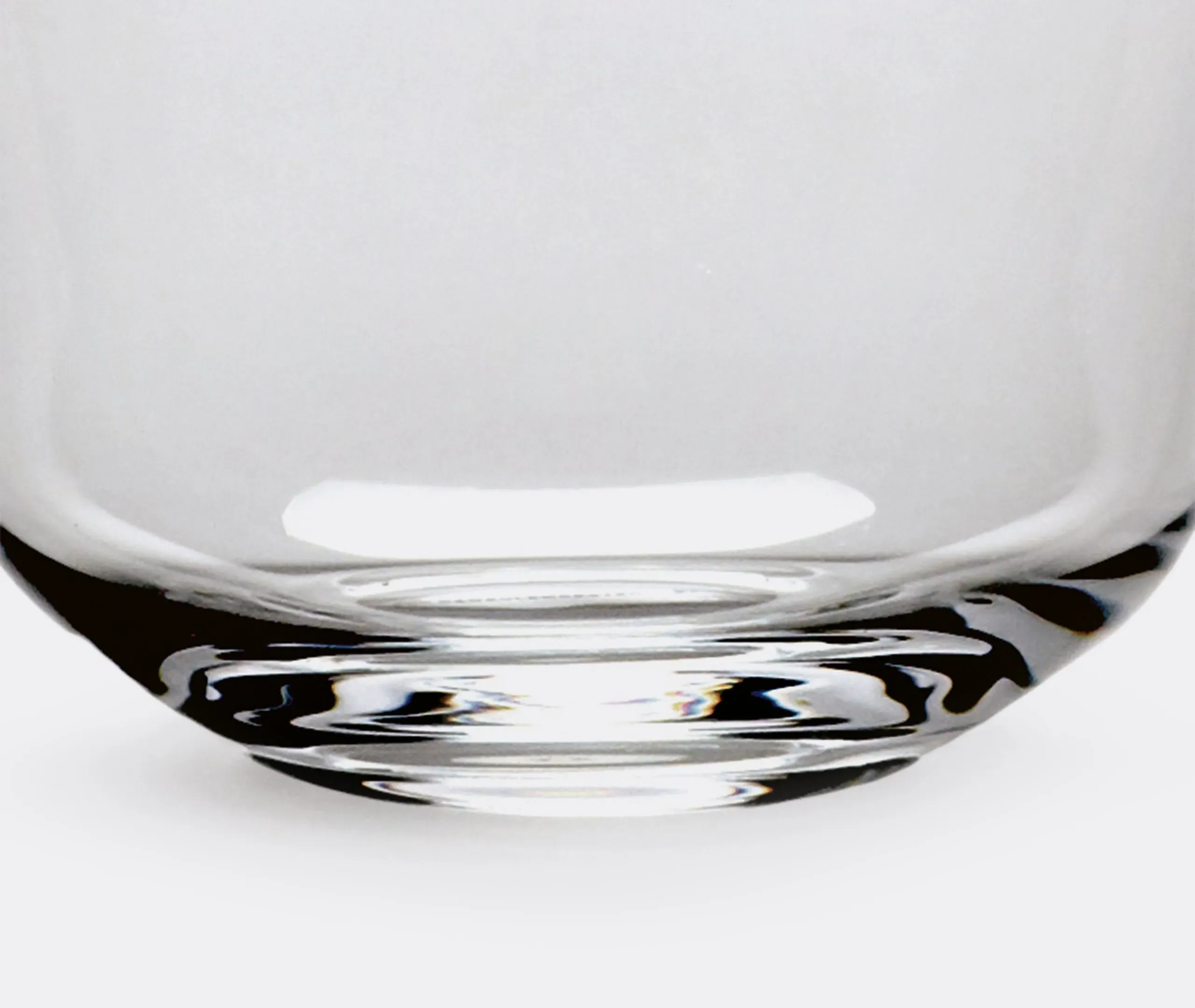 4-Piece Tumbler Glass Set - Transparent Crystal