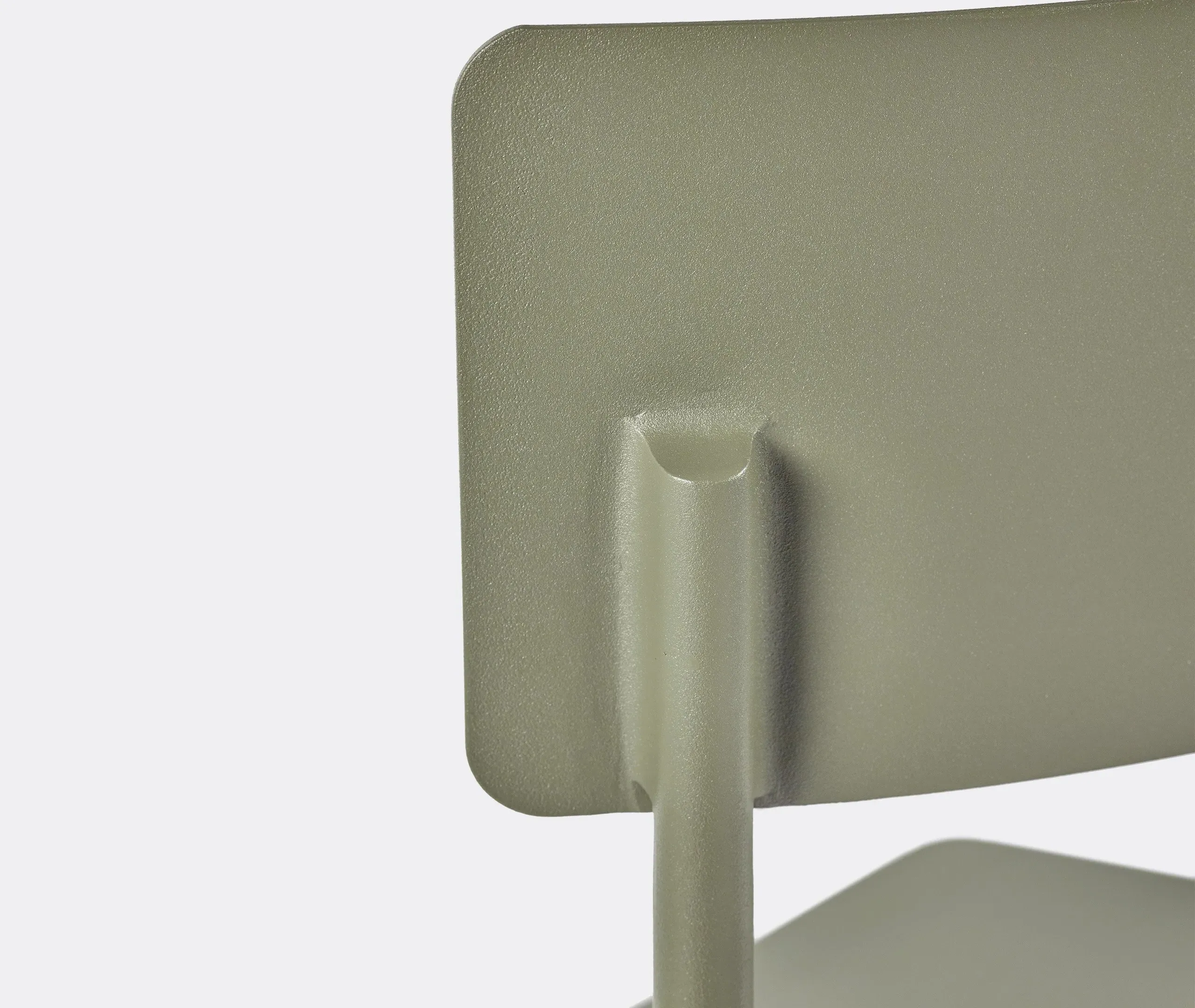 August Chair Set of Two - Light Green, Aluminium