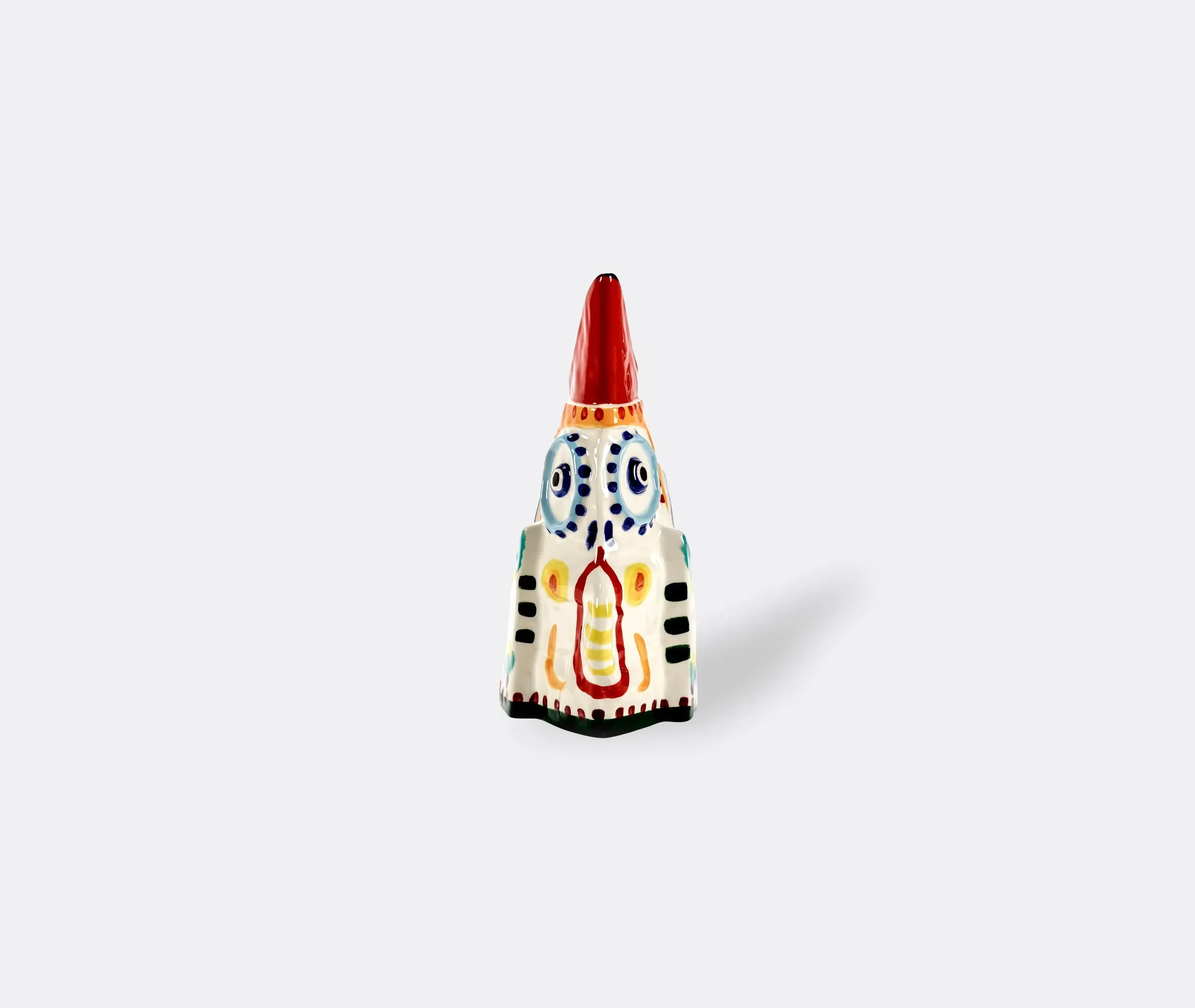 Bird-Shaped Vase - Multicolor, Stoneware