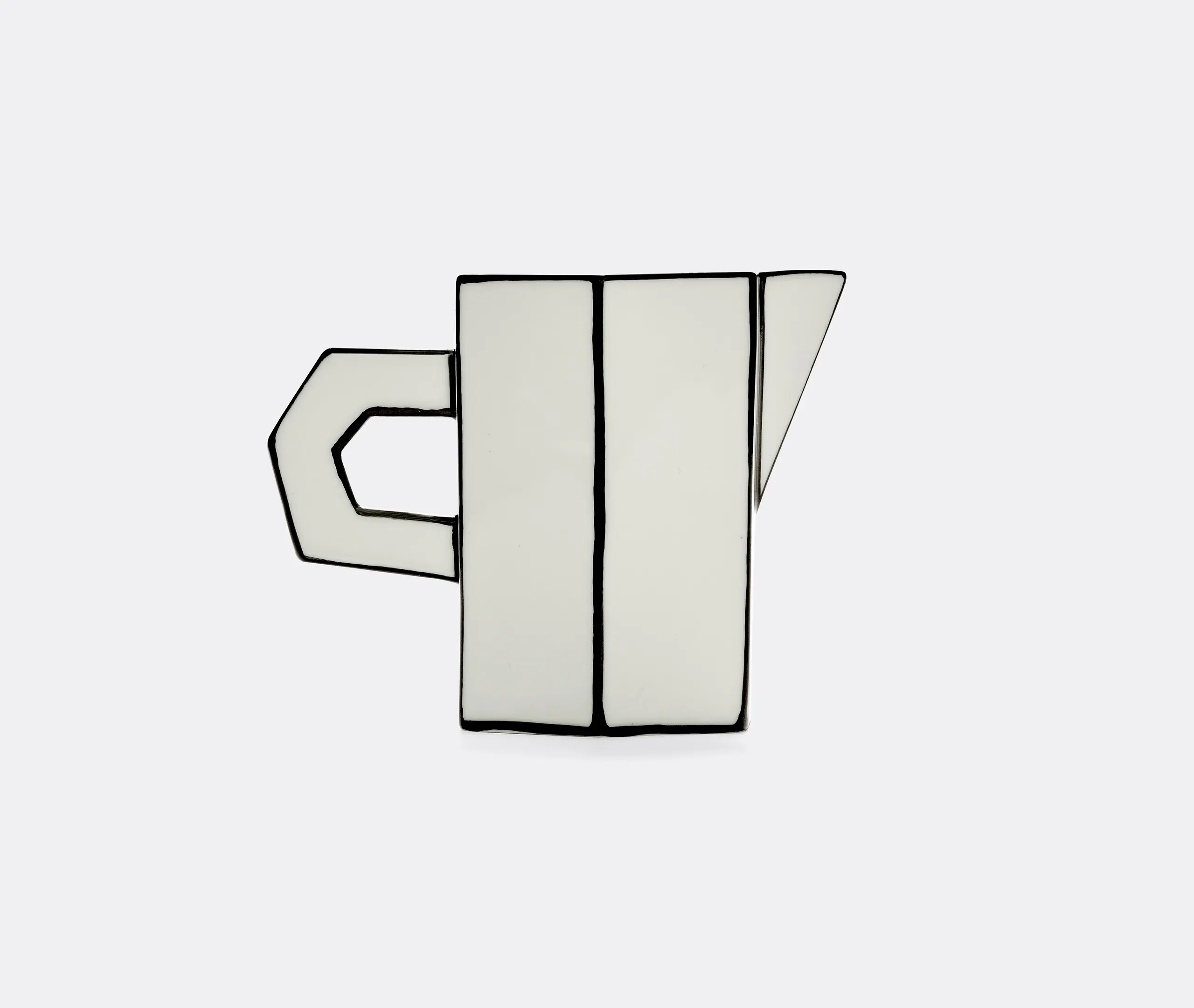 Carte Blanche Jug - White, Porcelain