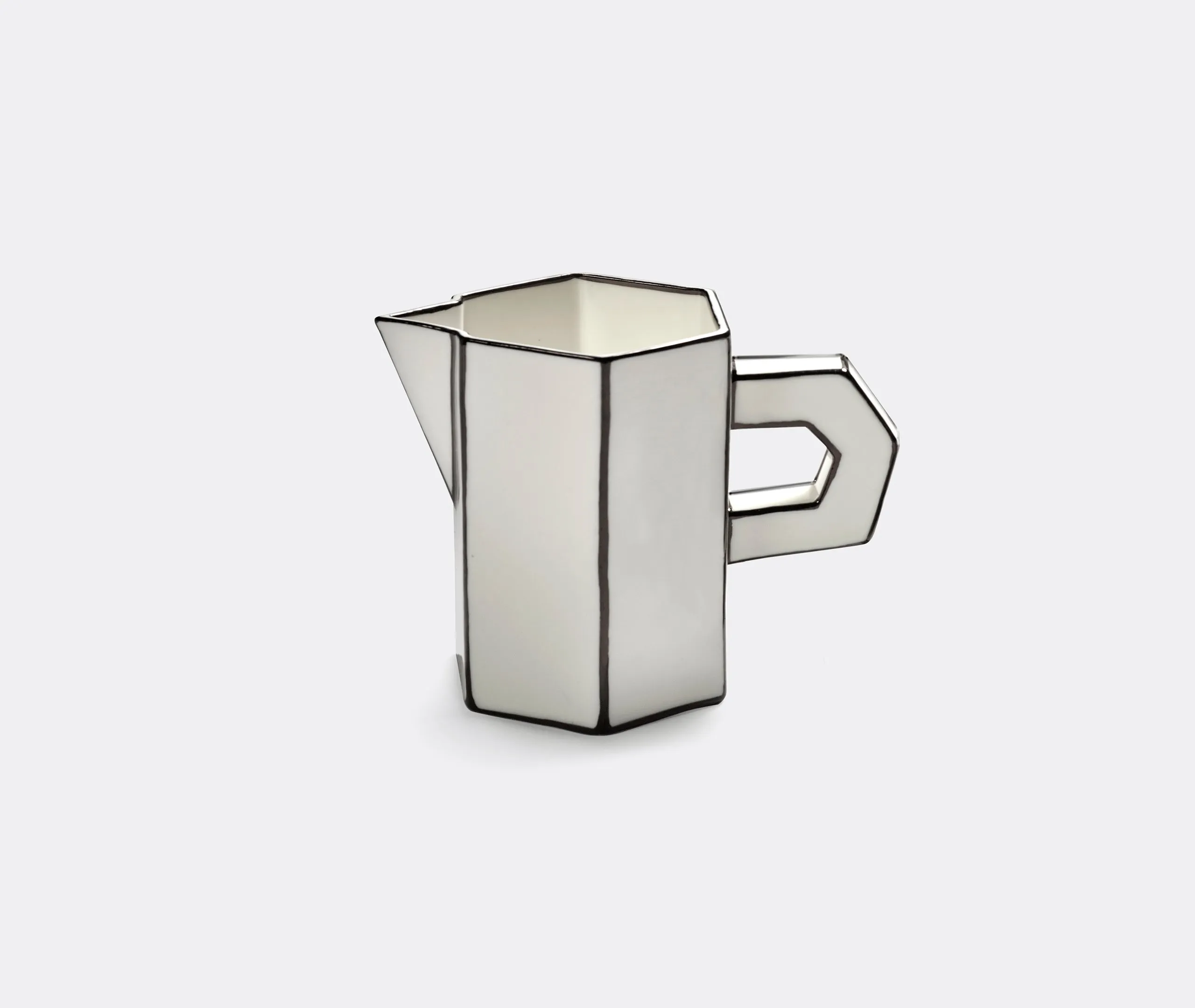 Carte Blanche Jug - White, Porcelain image