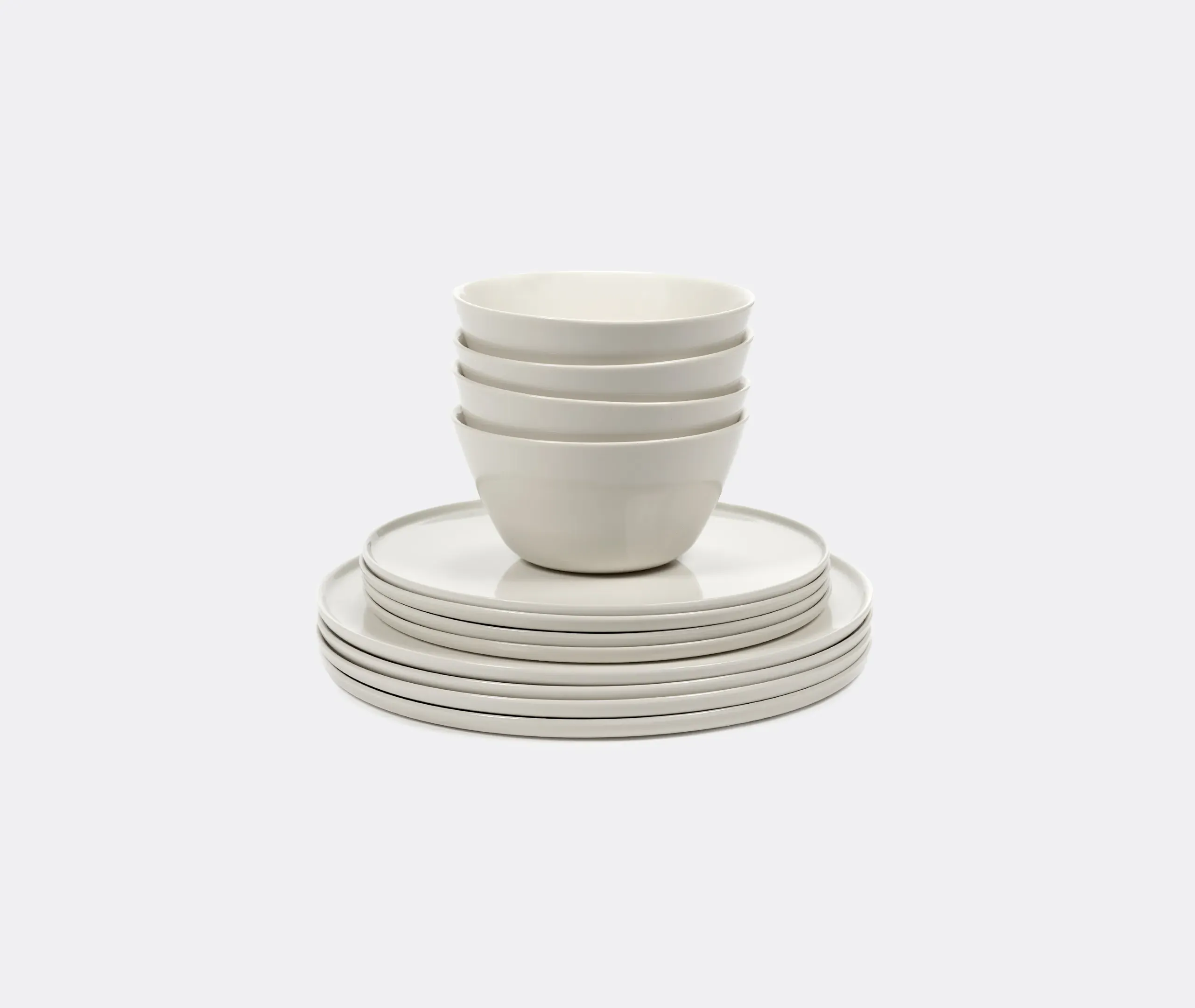 Cena 12-Piece Dinner Set - Ivory image