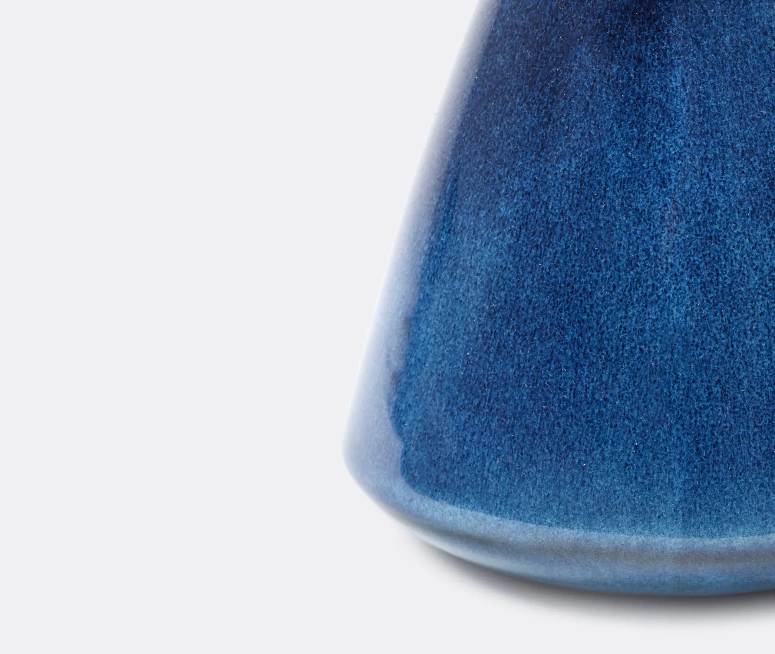 Ceramic Jug - Dark Blue, Natural Material