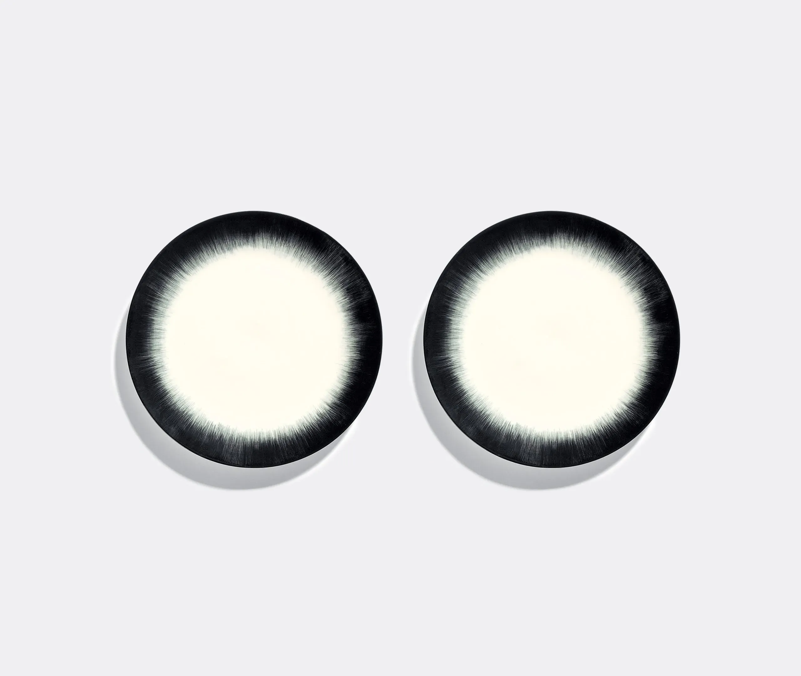 Dé Starter Plate Set of Two - White, Porcelain image