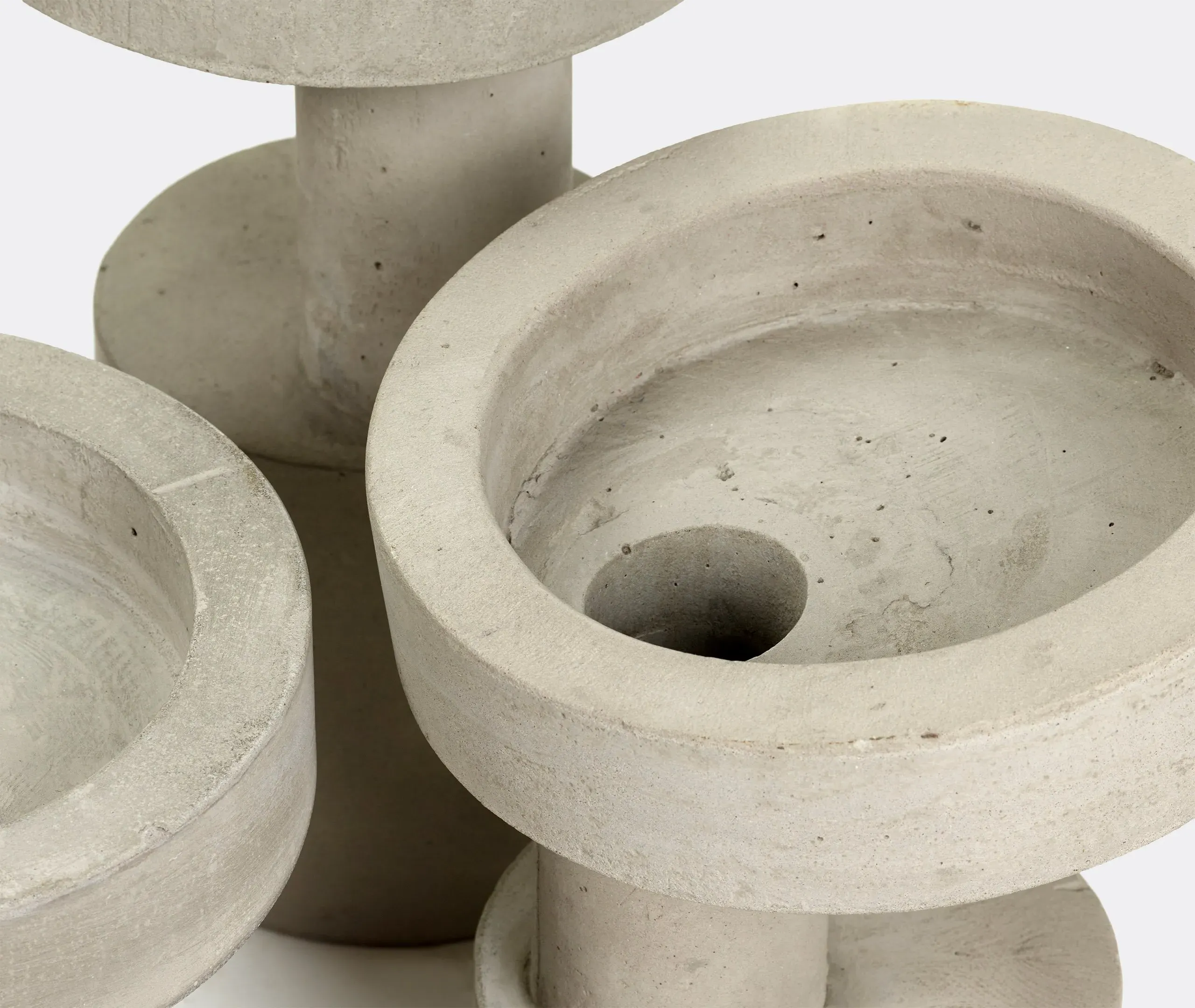 Extra Large Vase - Grey, Cement