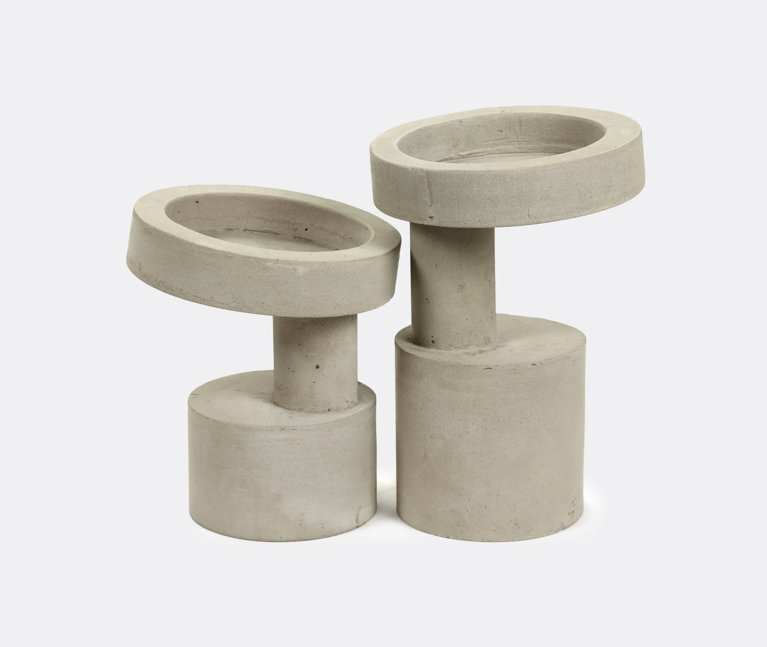 Extra Large Vase - Grey, Cement