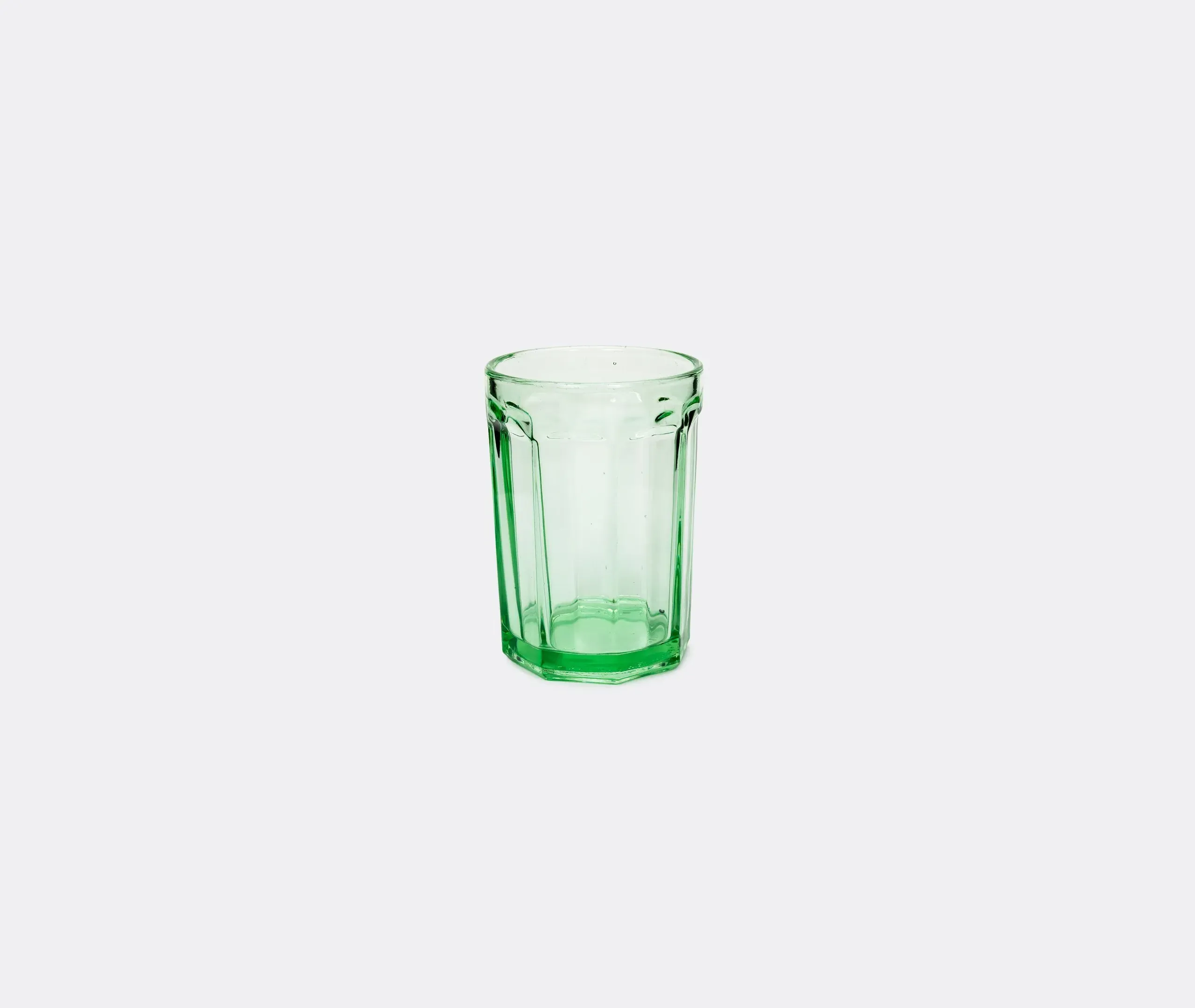 Fish Carafe with 4 Glasses Set - Green, Glass