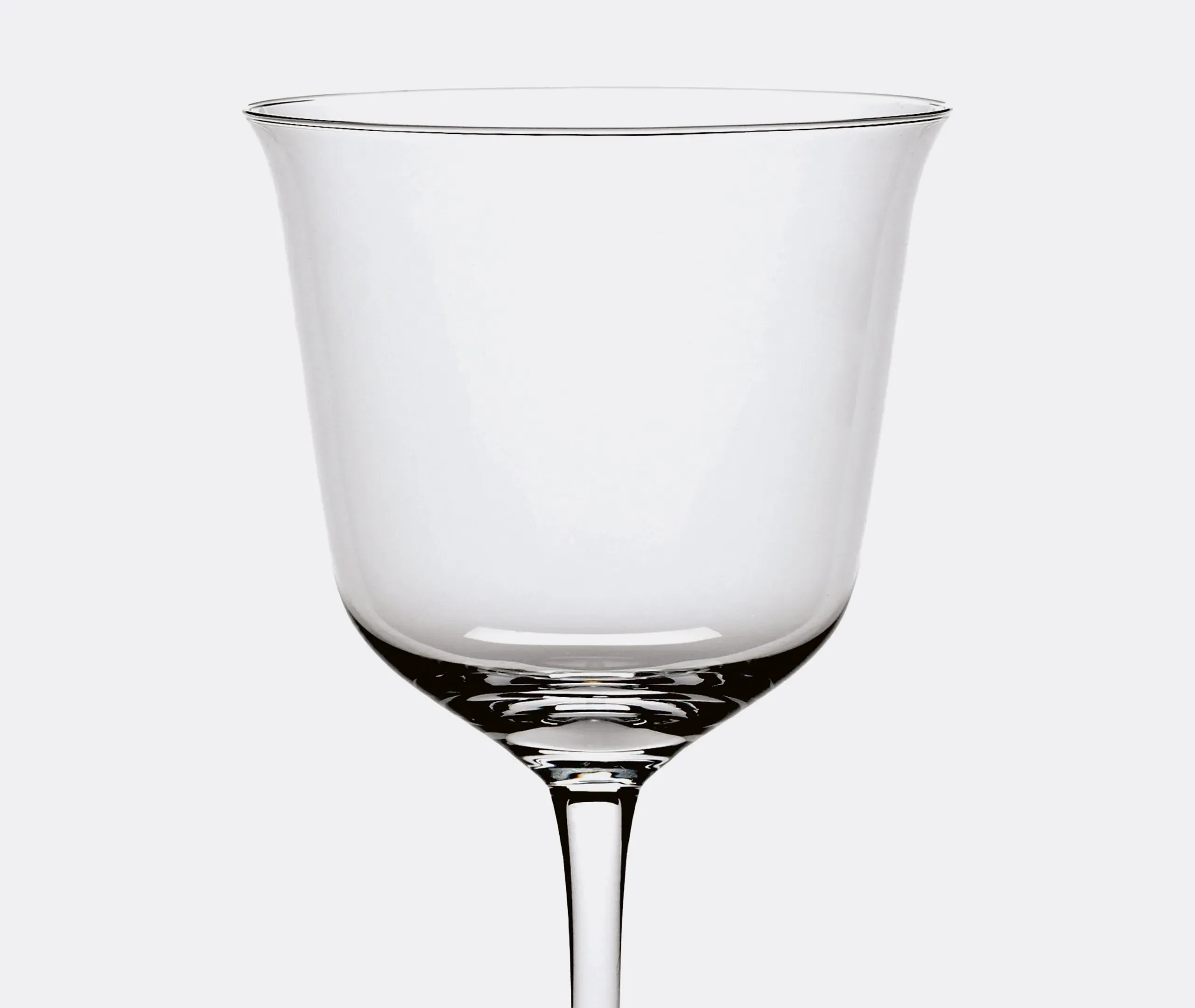 Grace Red Wine Glass Set of Four - Transparent, Crystal