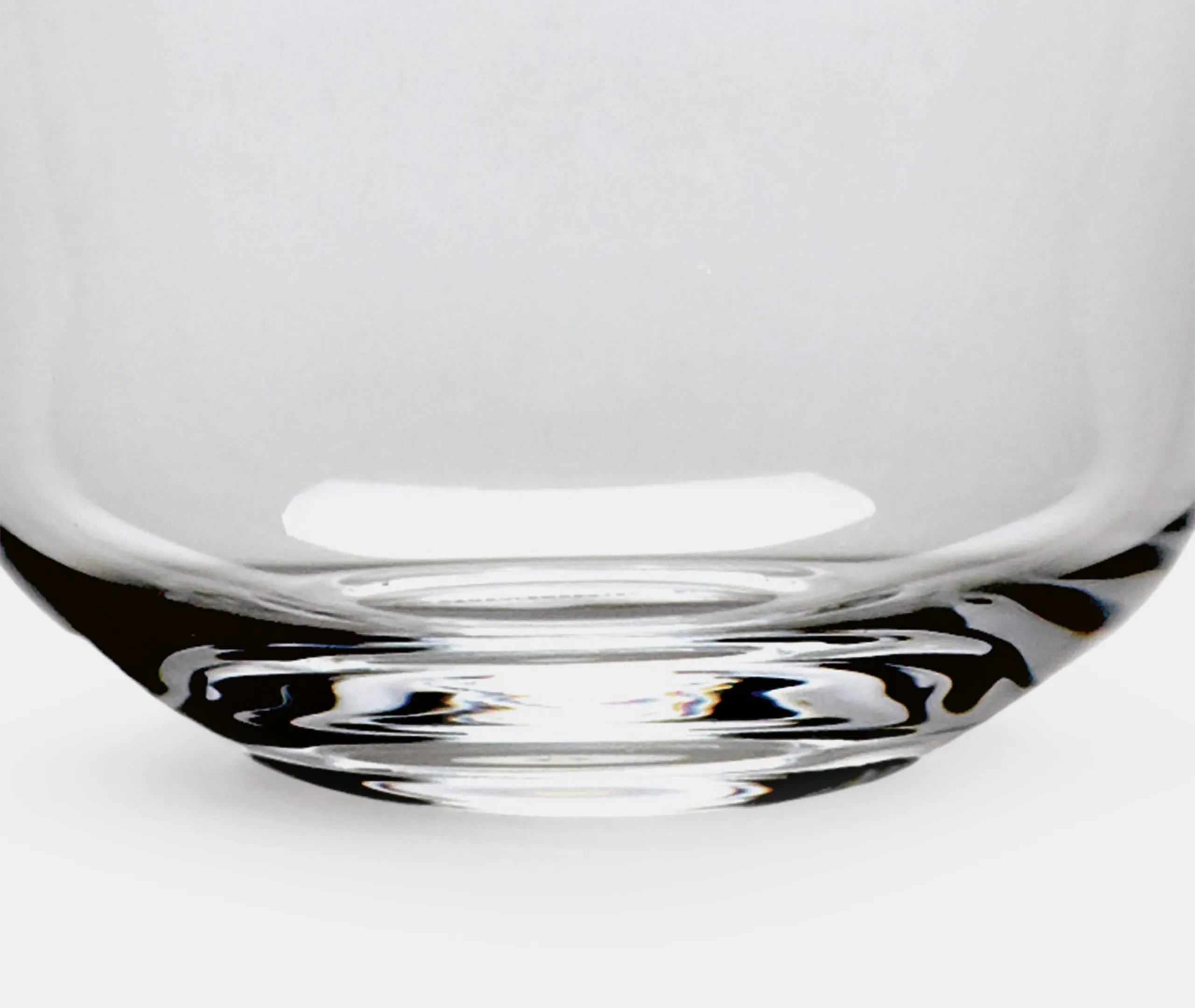 Grace Tumbler Glass Set of Four - Transparent, Crystal