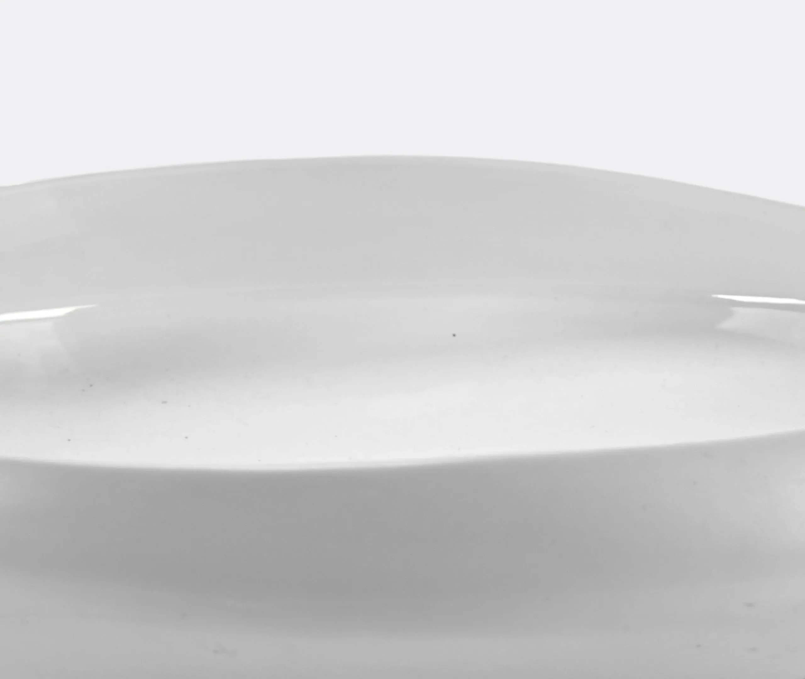 Irregular Bowl - White, Porcelain