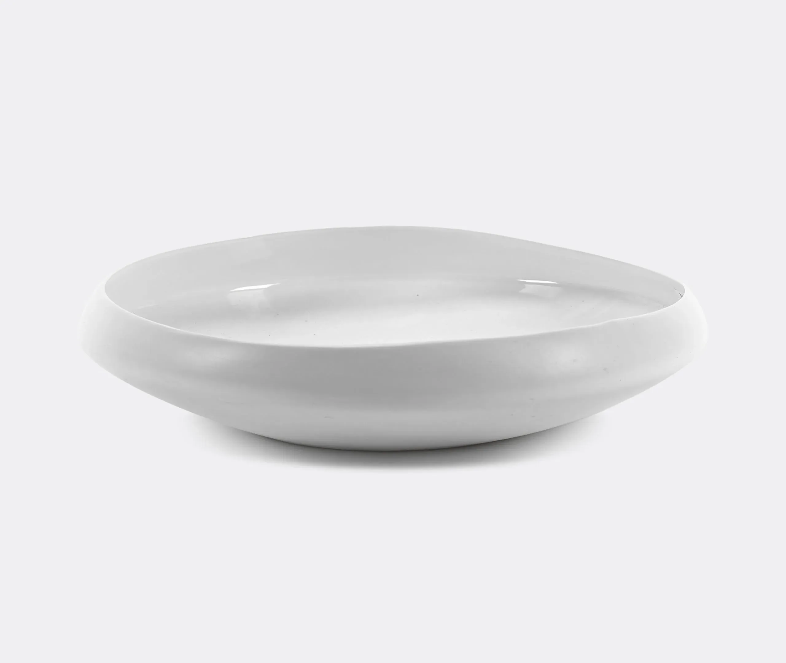 Irregular Bowl - White, Porcelain