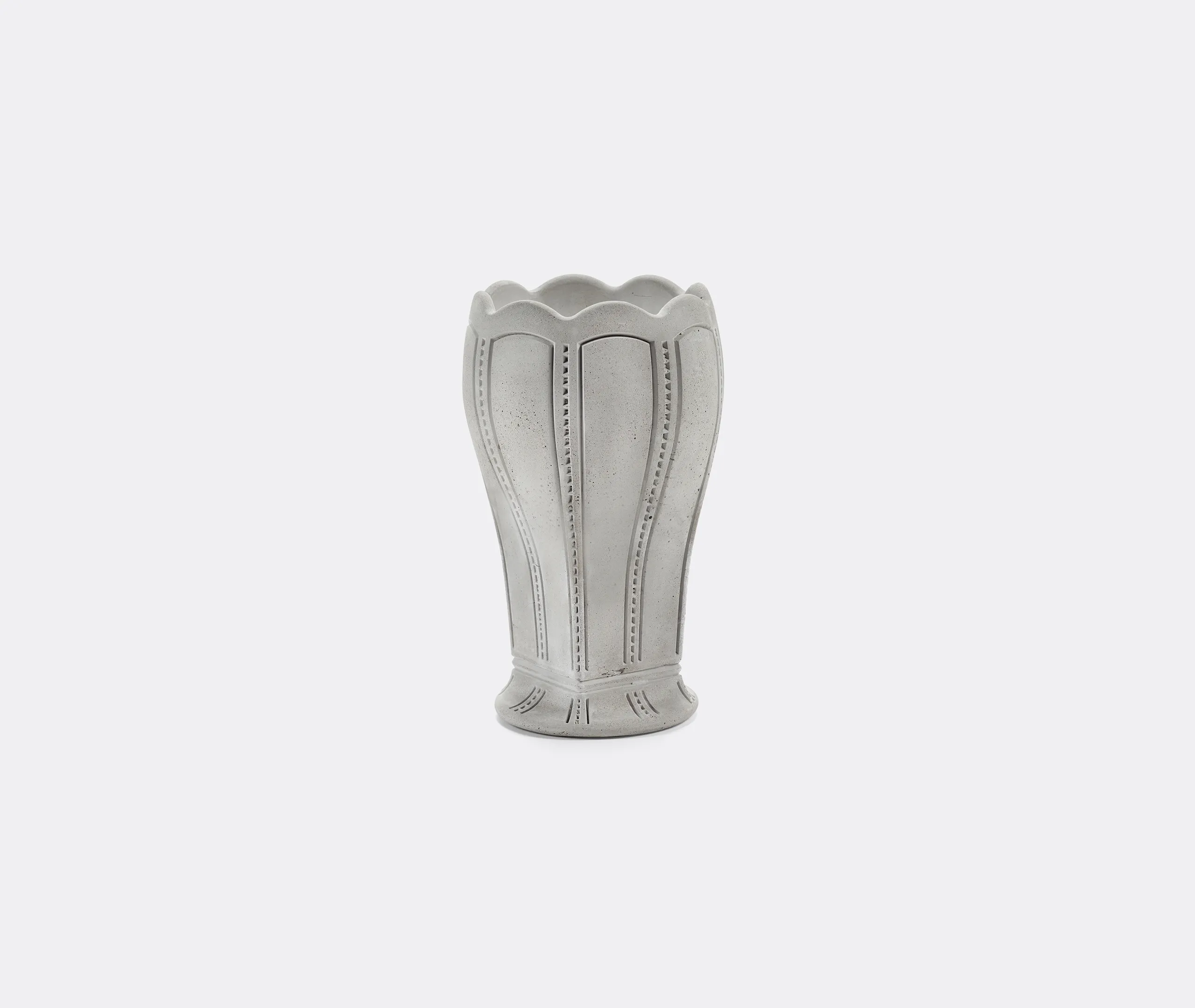 Josephine Vase - Grey, Concrete image