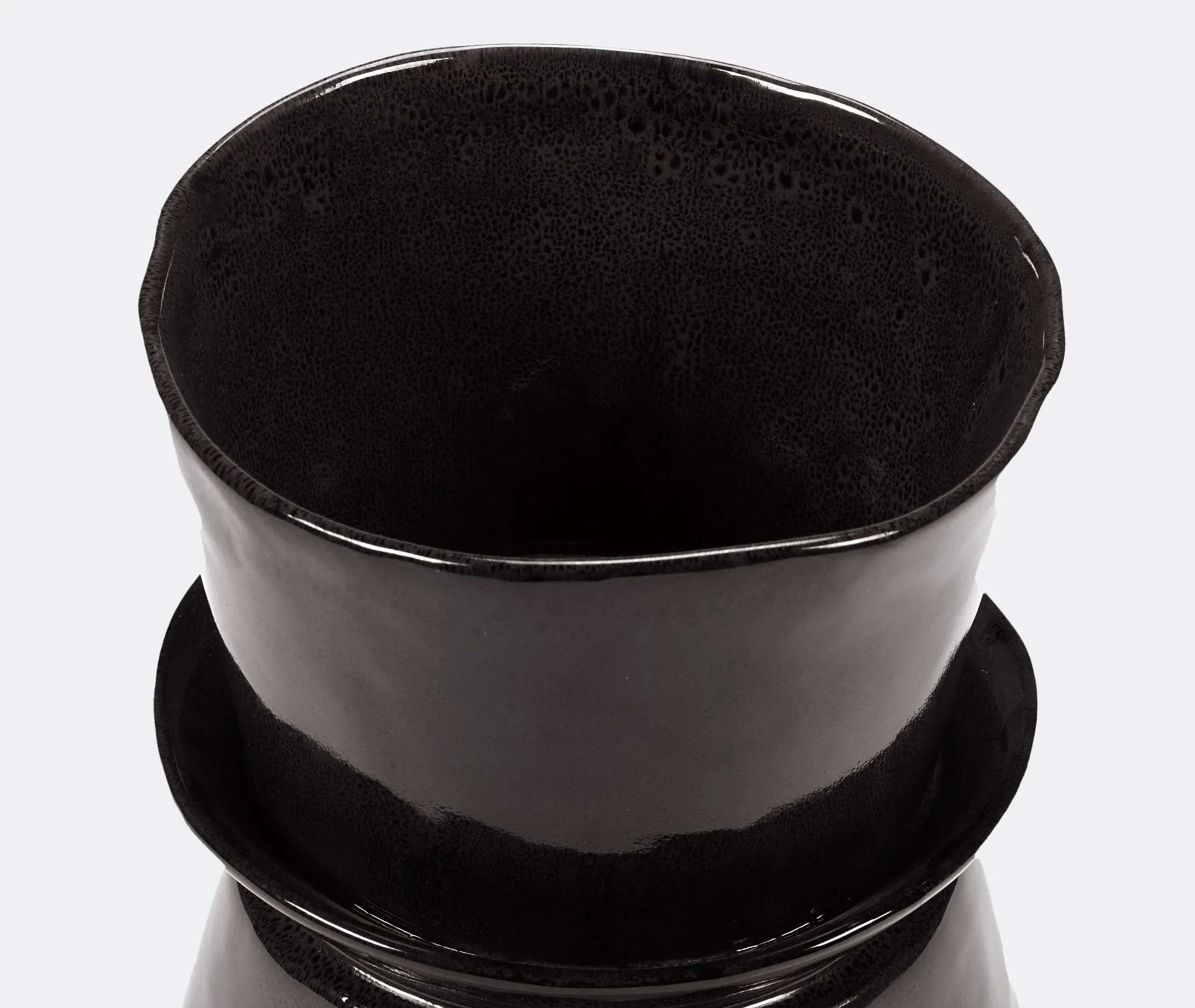 La Mère Serving Bowl - Dark Brown, Ceramic