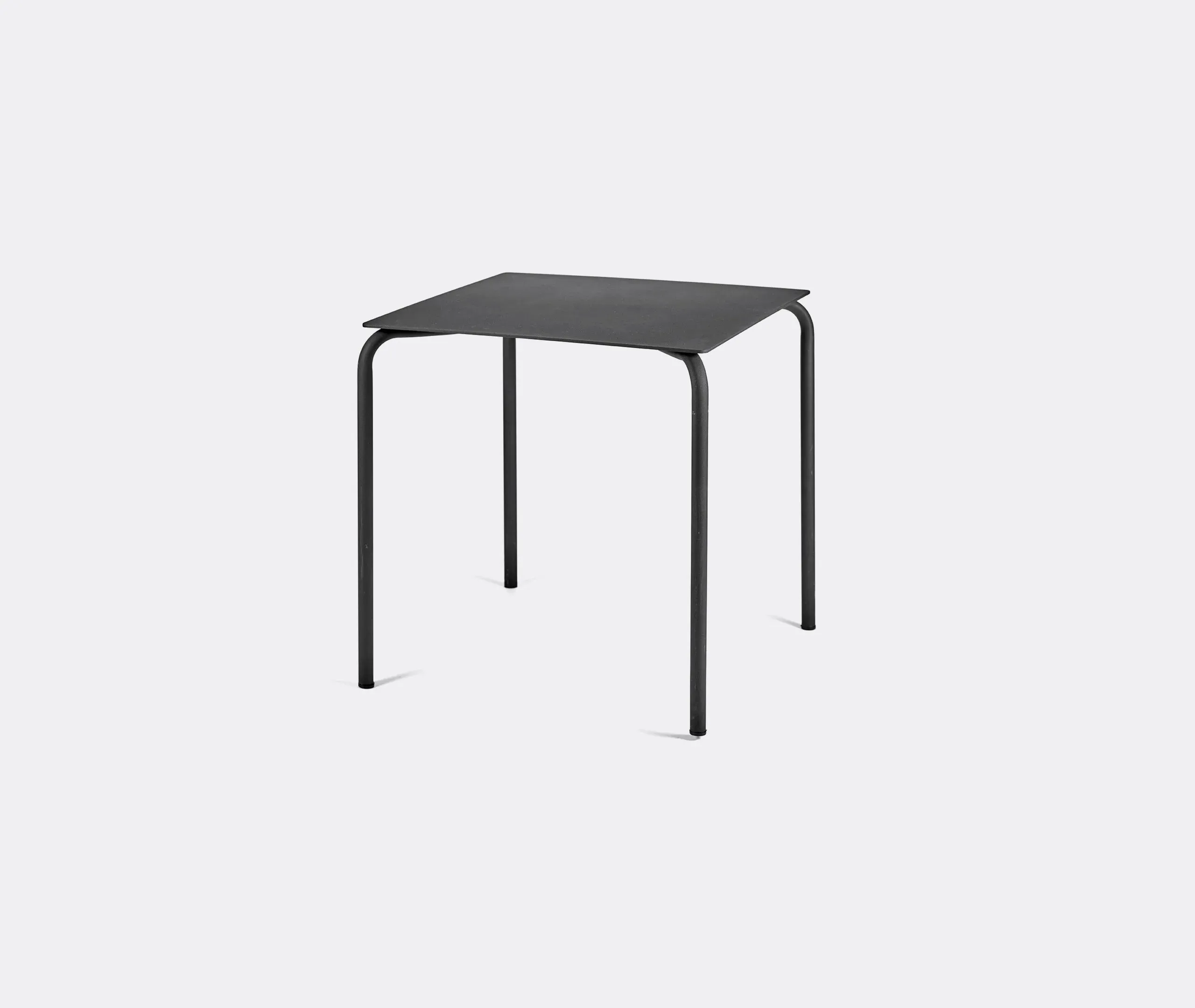 Low Outdoor Table - Black, Aluminium