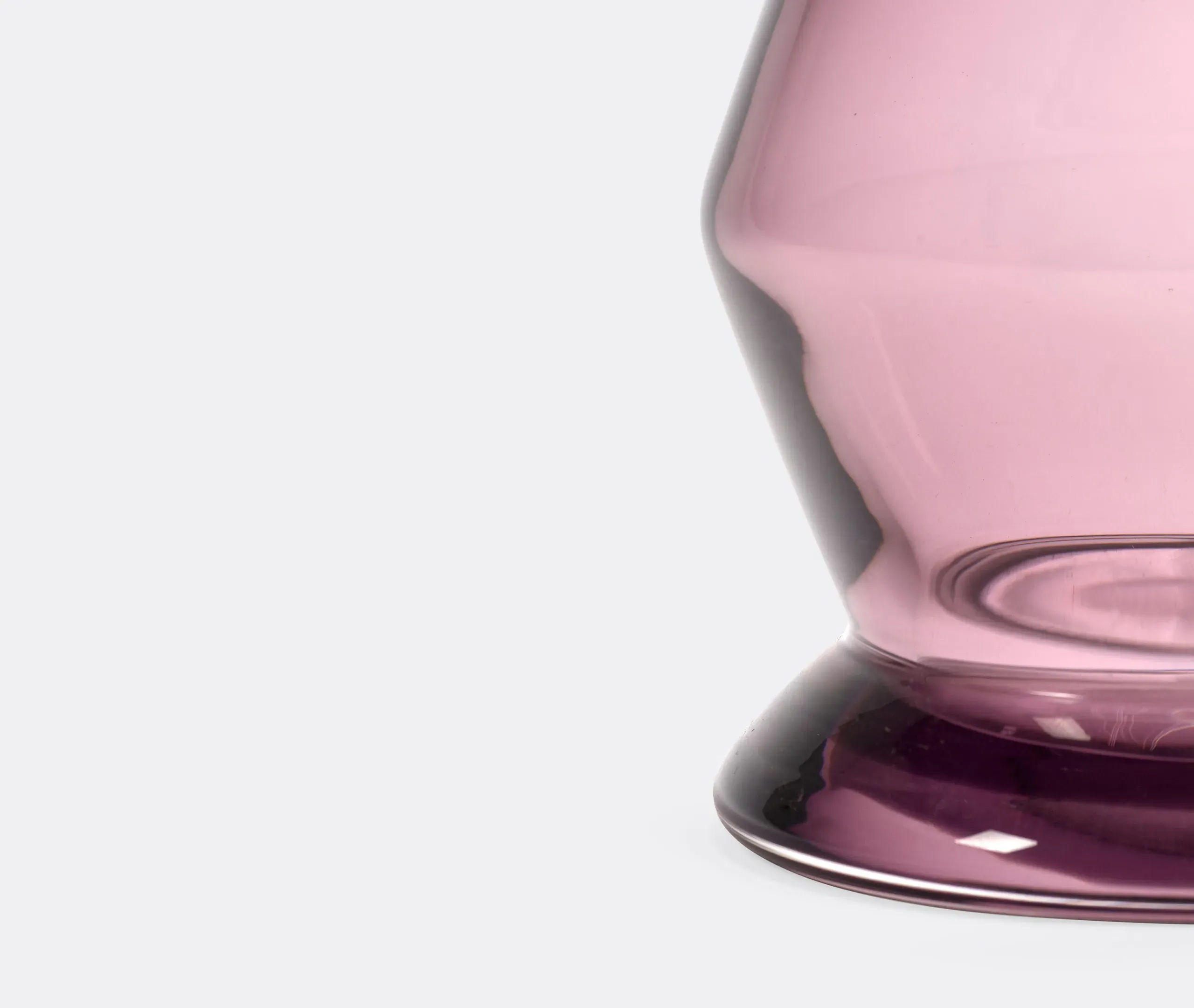 Marie-Ann Medium Vase - Purple, Glass