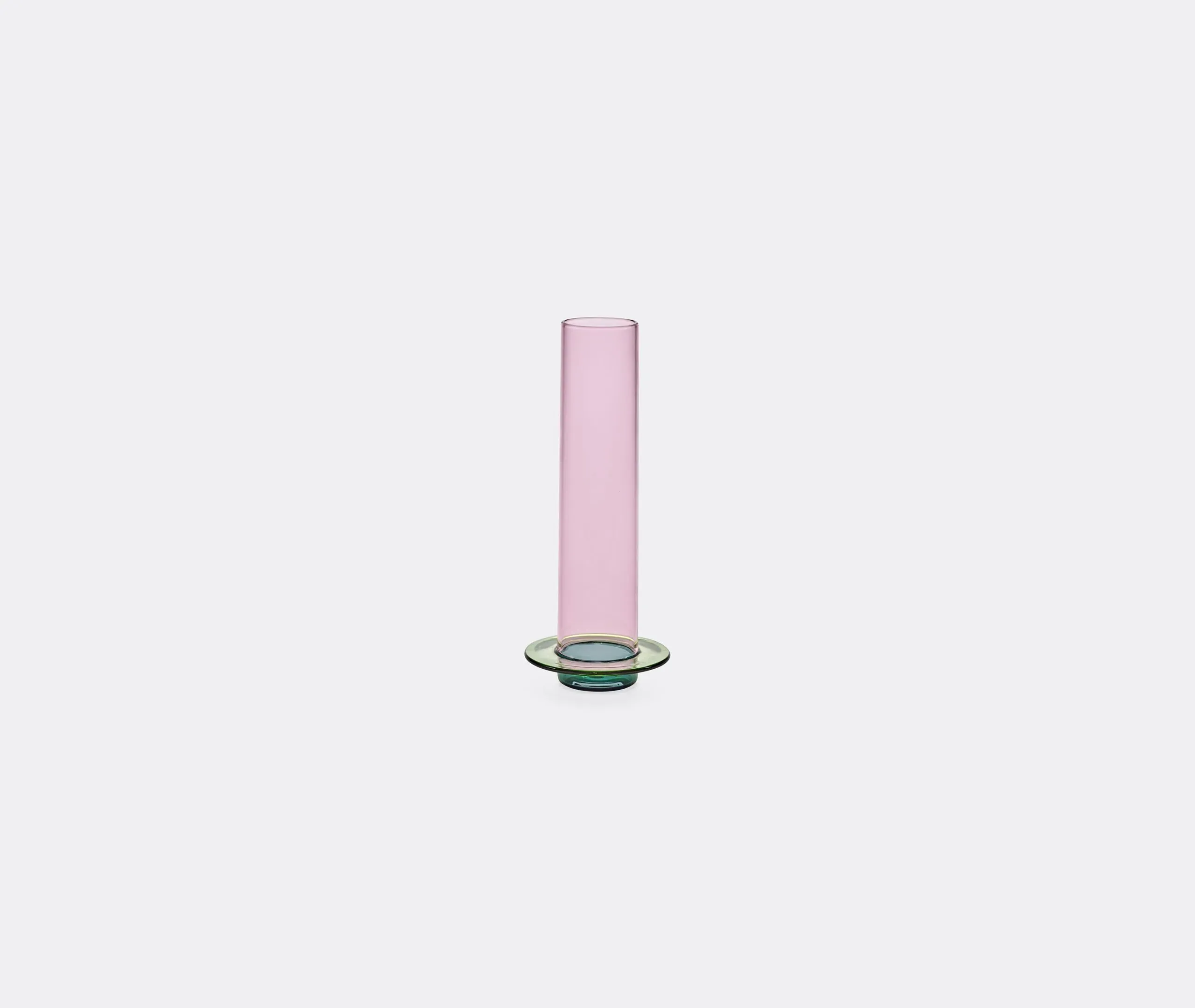 Medium Glass Tower Vase - Multicolor, Glass