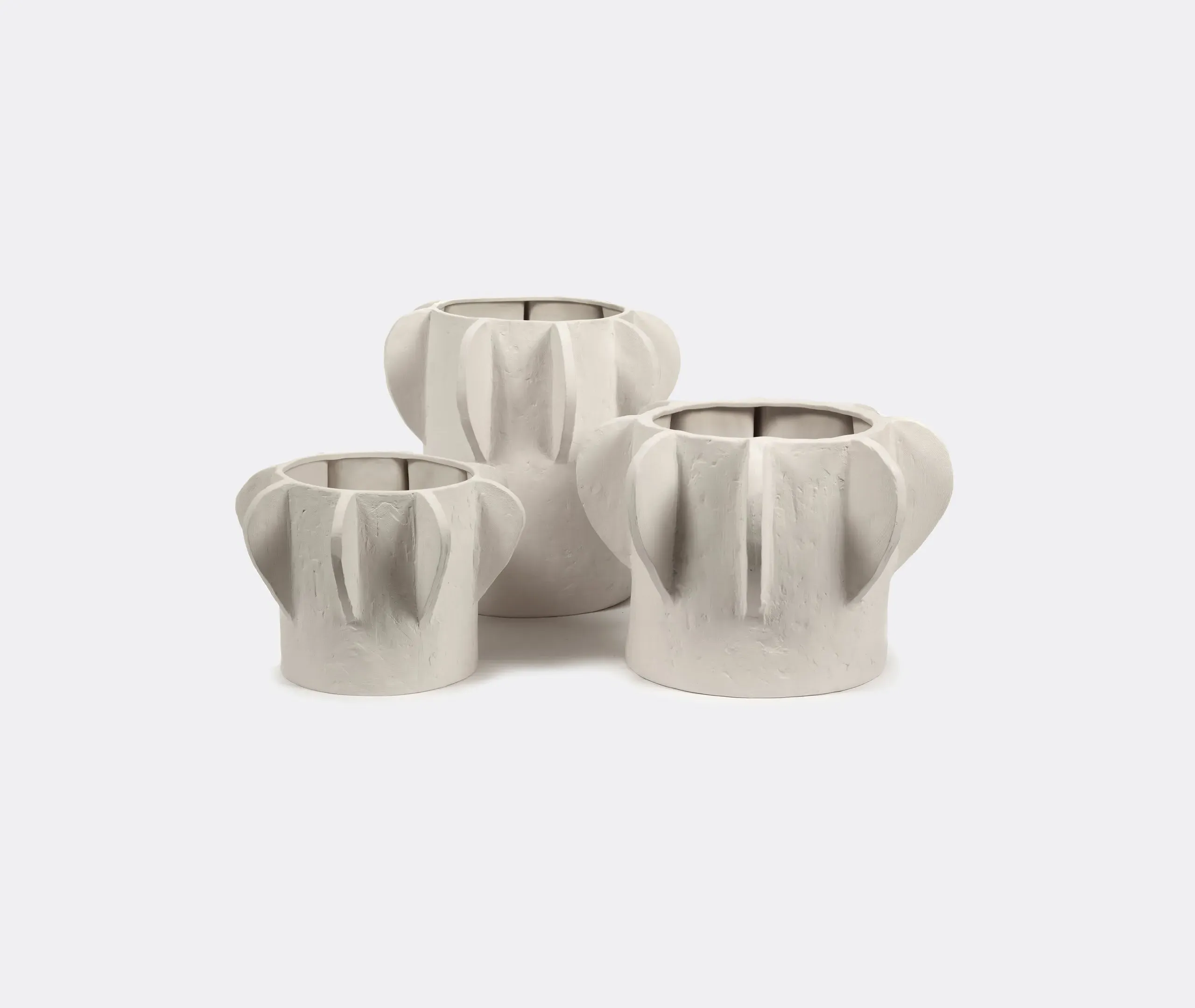 Molly 01 Medium Flower Pot - Beige