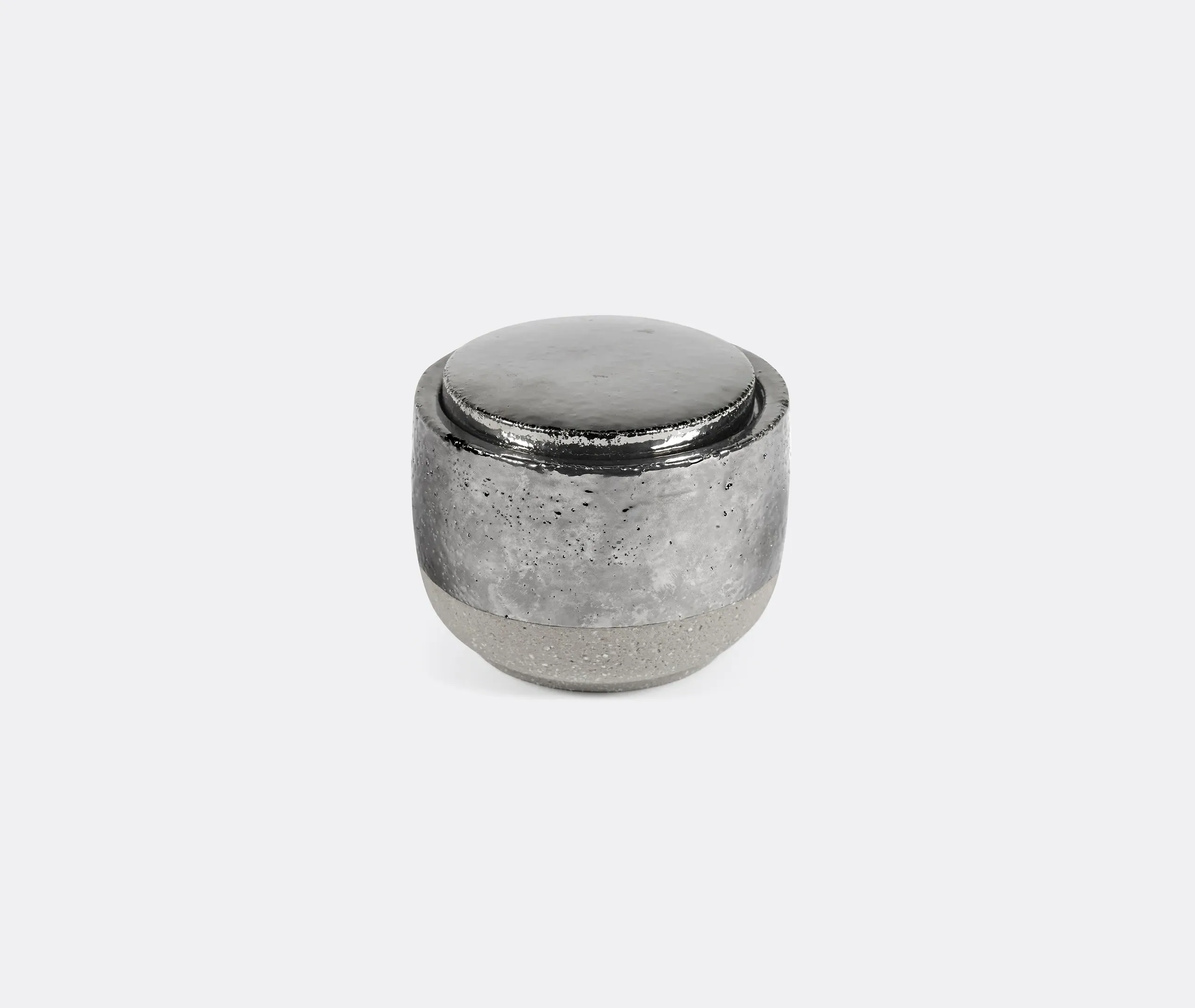 Piet Boon Smoked Jasmine Scented Candle - Silver, Stoneware product