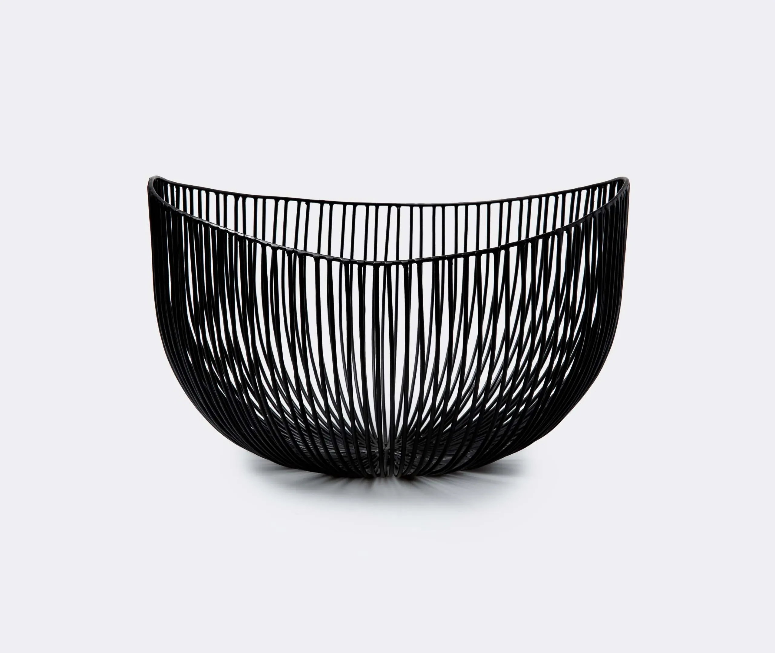 Plateau Profond Tale Deep Basket - Black, Iron alternate view