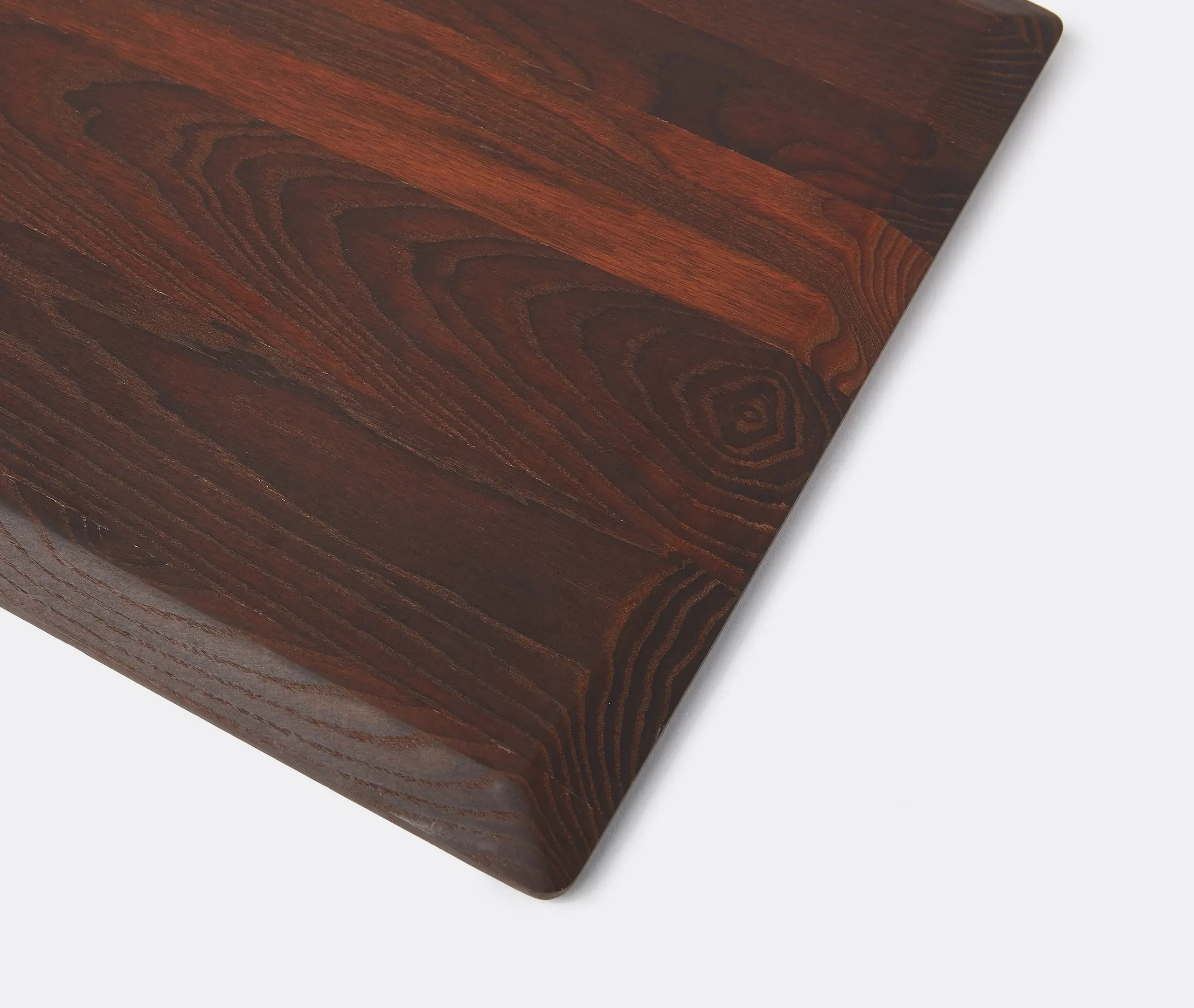 Pure Large Cutting Board - Brown, Carbonised Ash Wood