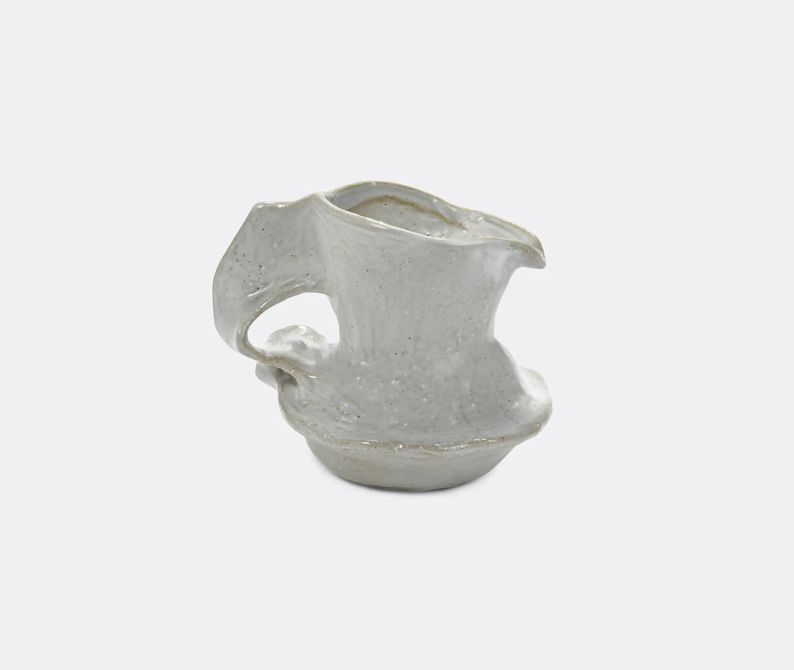 Rosie 01 Vase - White, Earthenware product