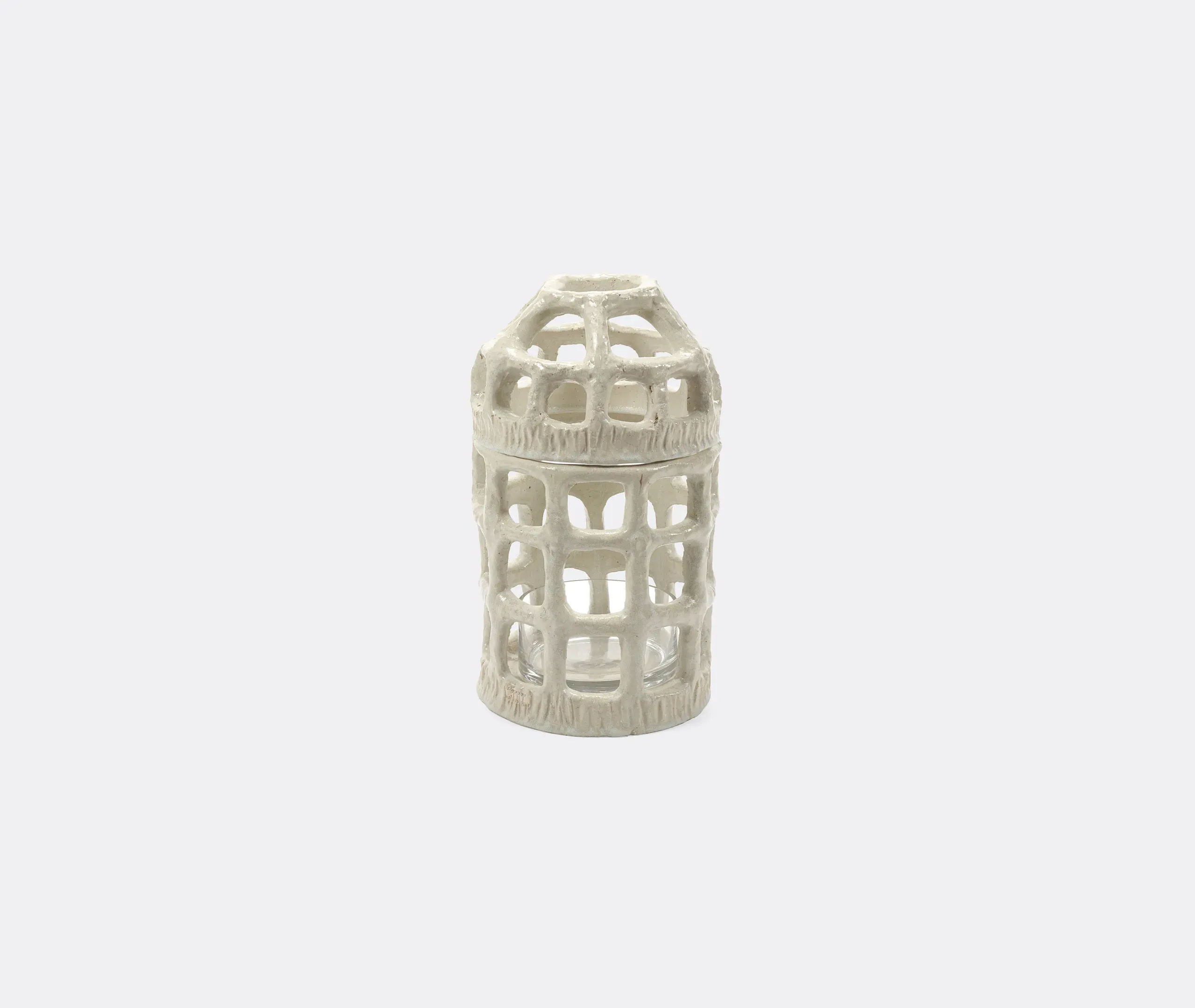 Rosie Pique Fleurs Vase - Natural White product