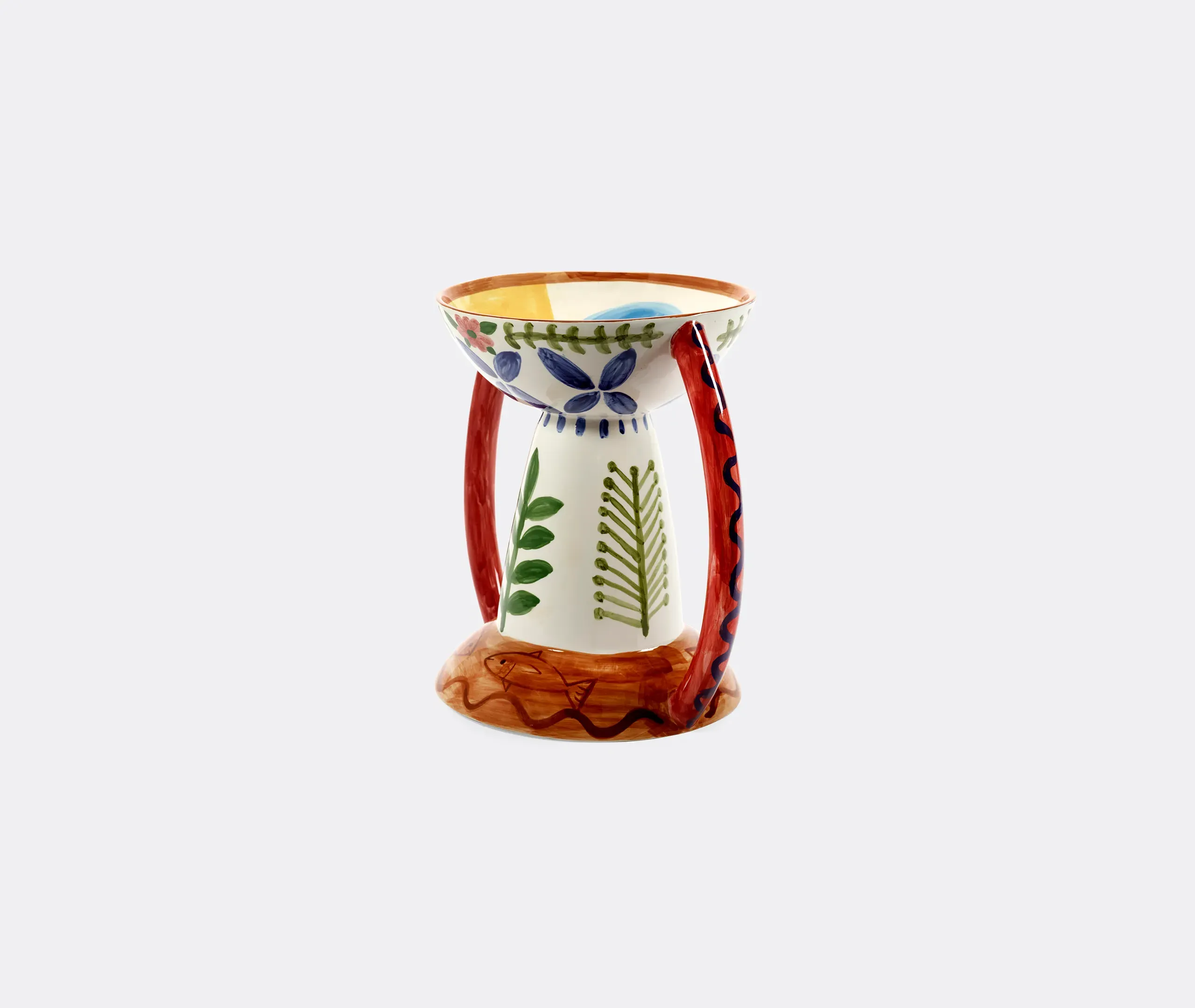 Santiago De Borja Charapita Vase - Multicolour