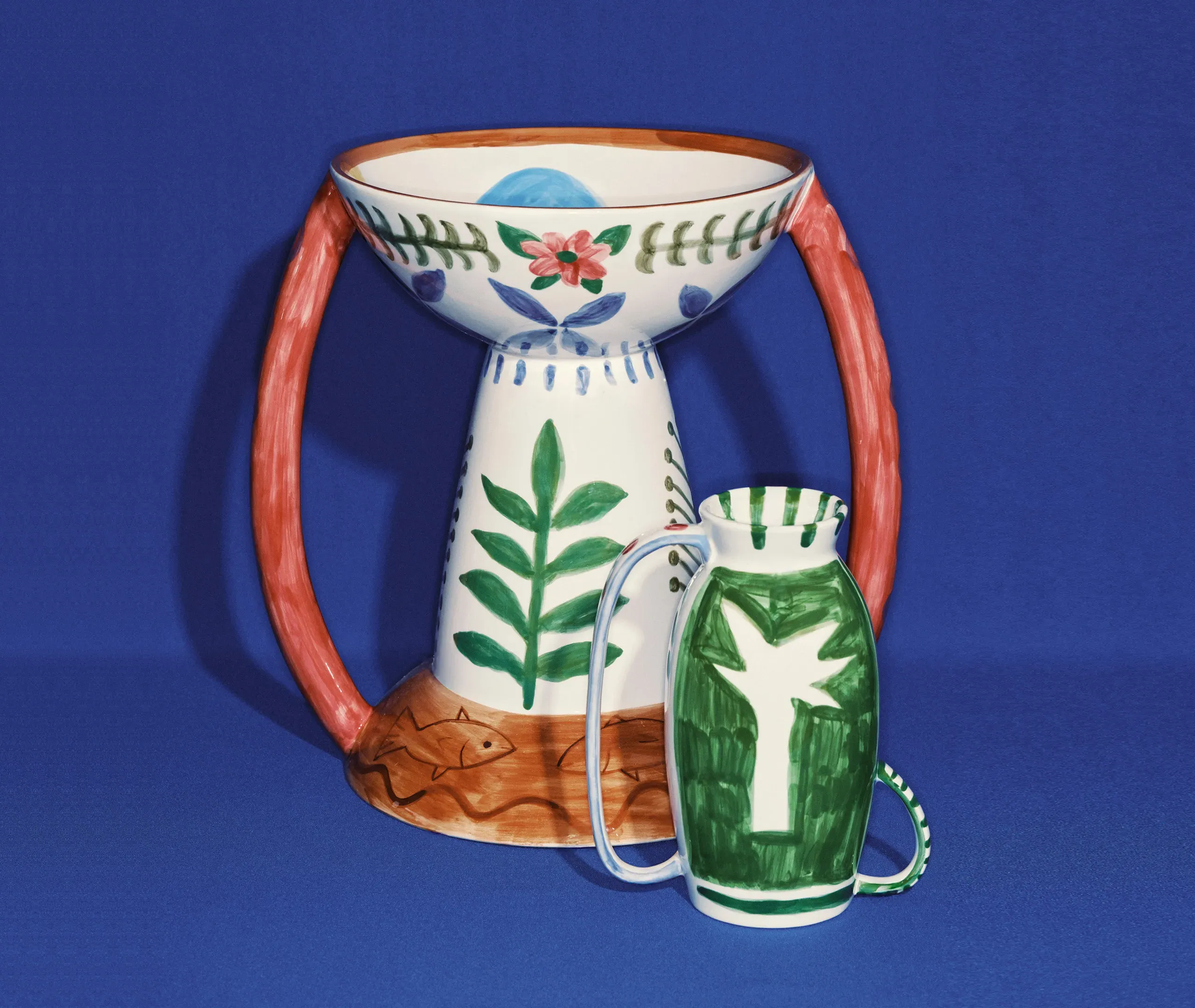 Santiago De Borja Cocona Vase - Multicolour