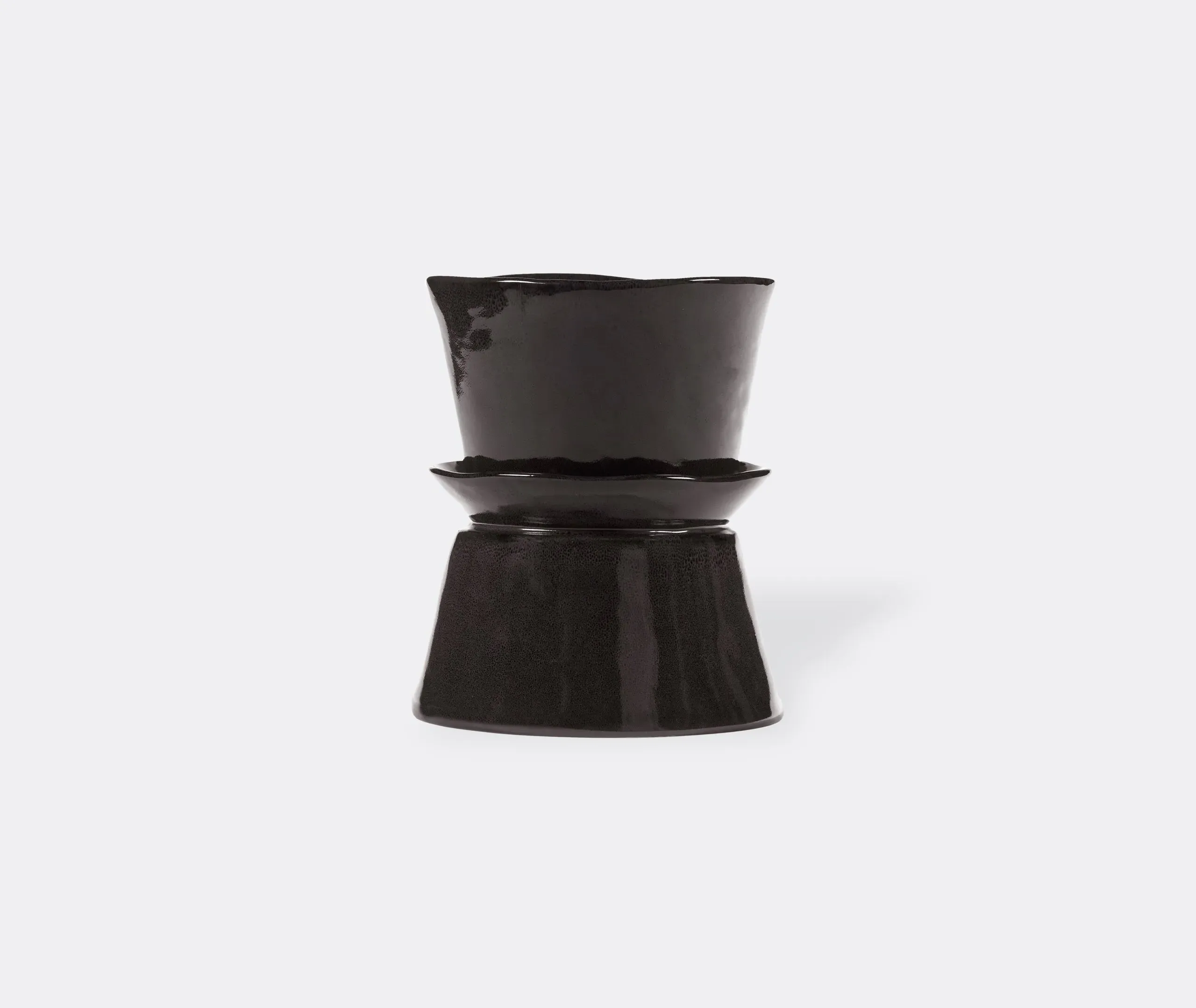 Serving Bowl - Dark Brown, Ceramic