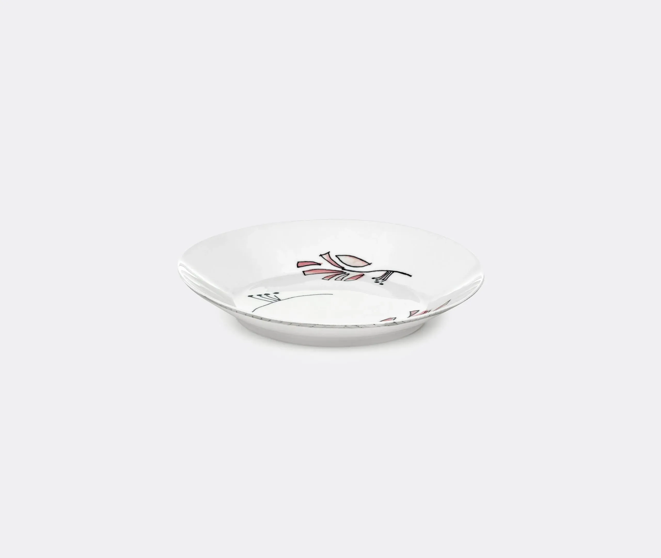 Set of 2 Deep Plates - Multicolor, Porcelain